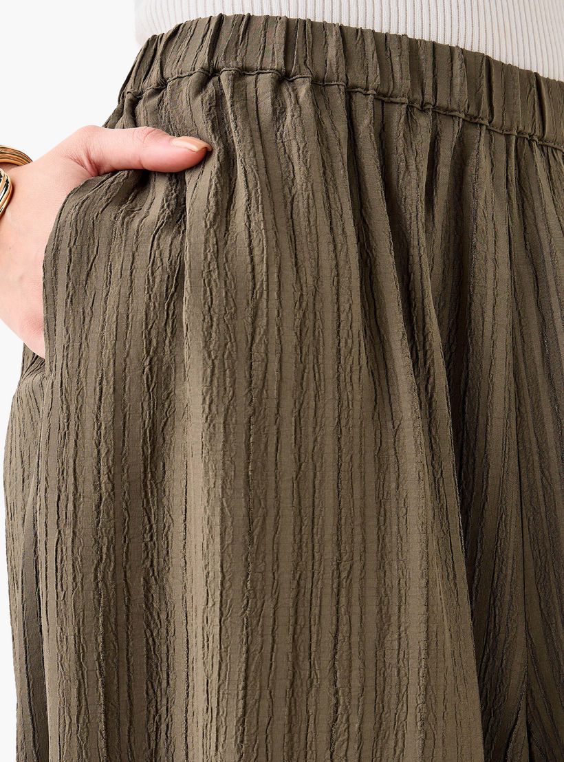 2Xtremz Relaxed Fit Mid-Rise Textured Cotton Harem Pants-women-clothing-bottoms-trousers-image-3