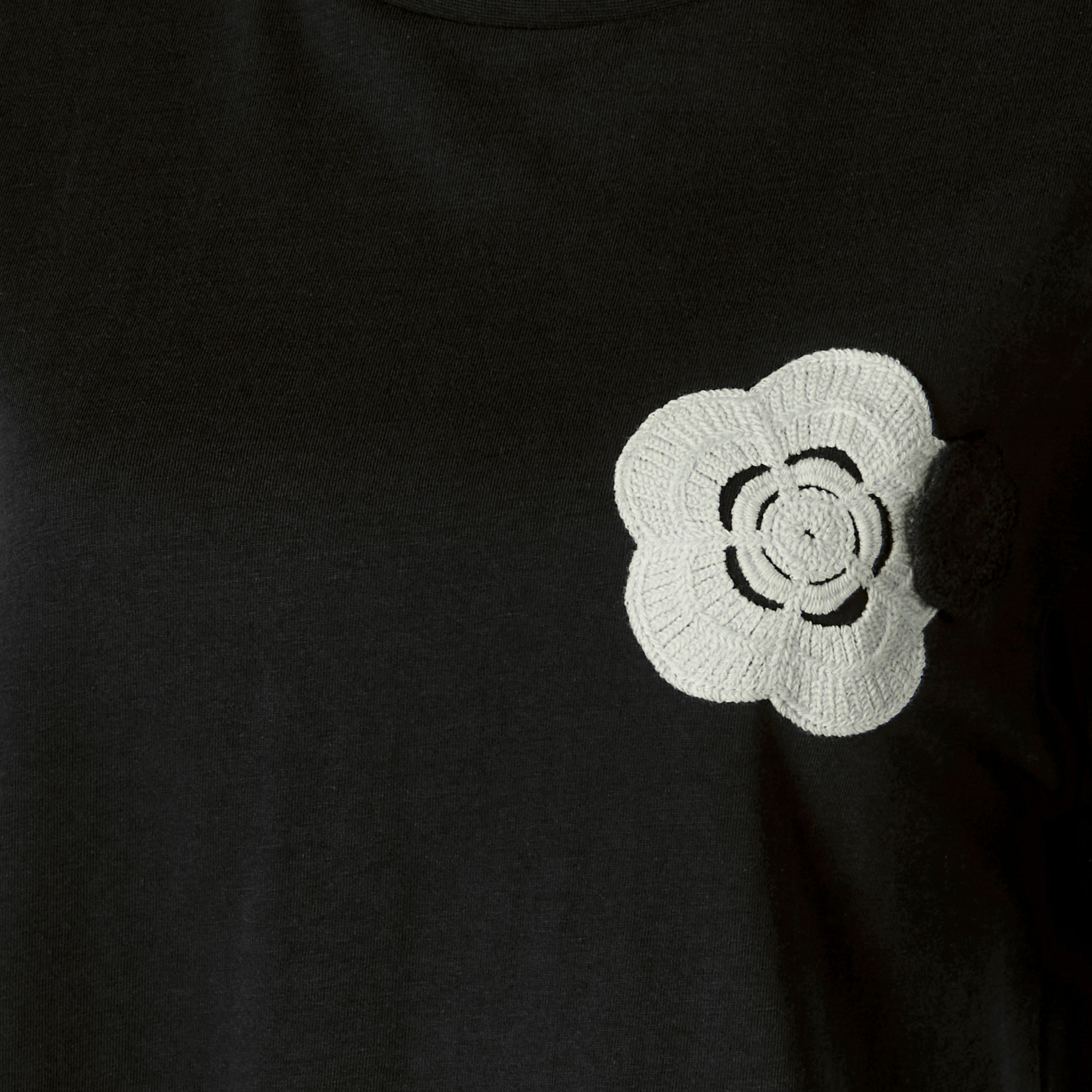 2Xtremz T-shirt with Crochet Applique Detail-women-clothing-tshirts-image-2
