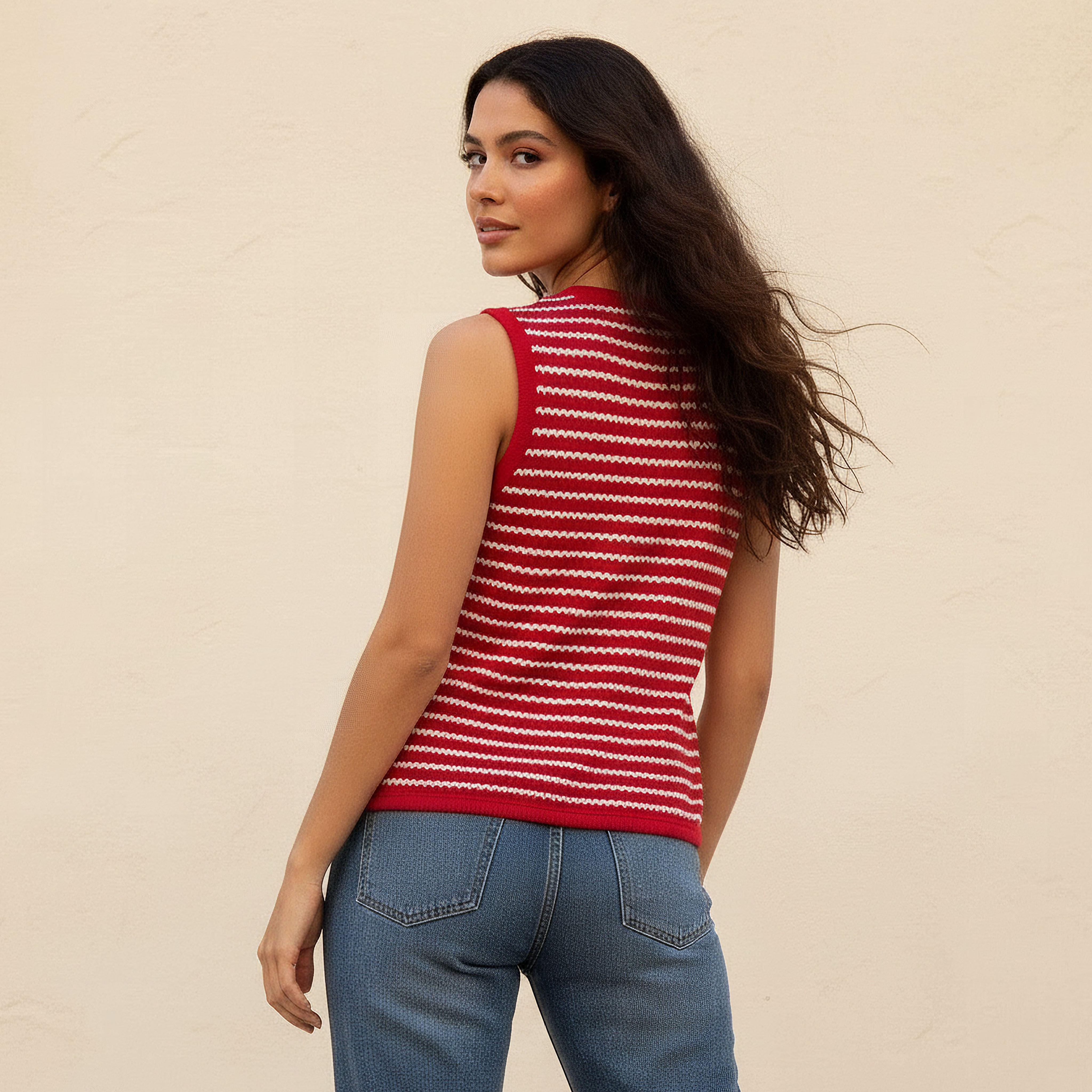 2Xtremz Regular Fit Top with Stripes-women-clothing-shirtsandblouses-blouses-image-4