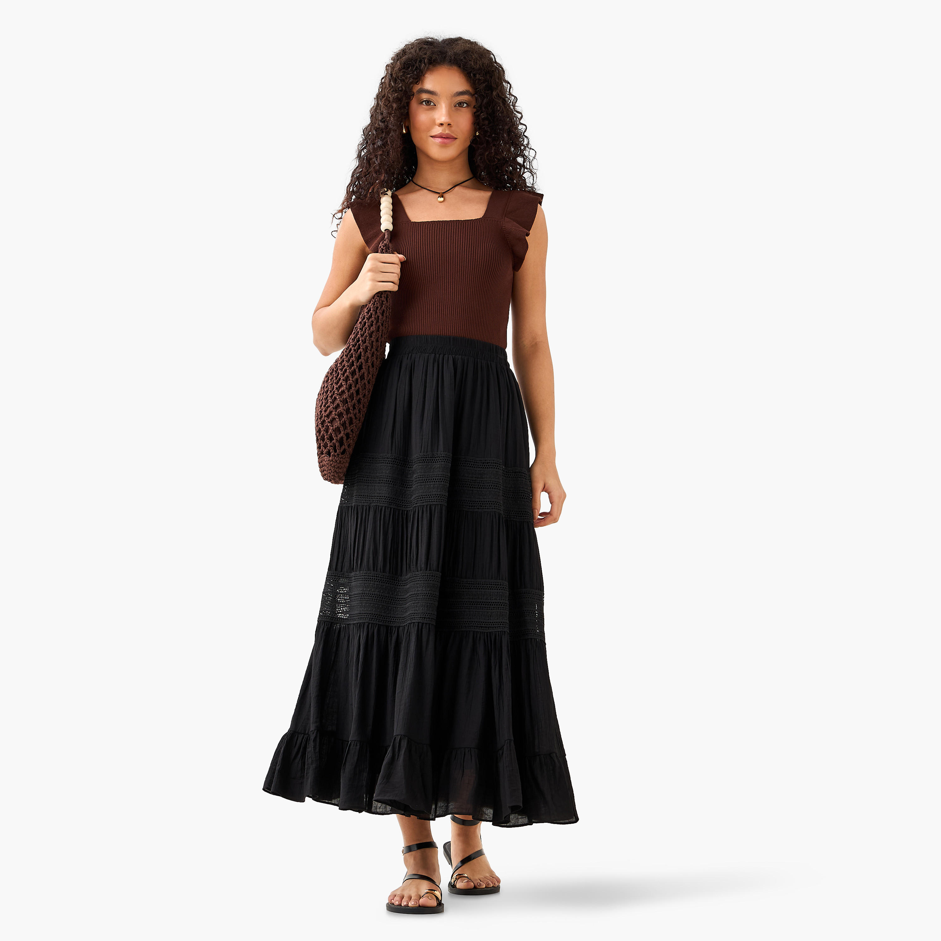 2Xtremz Sleeveless Top with Ribbed Ruffle Detail-women-clothing-shirtsandblouses-blouses-image-3