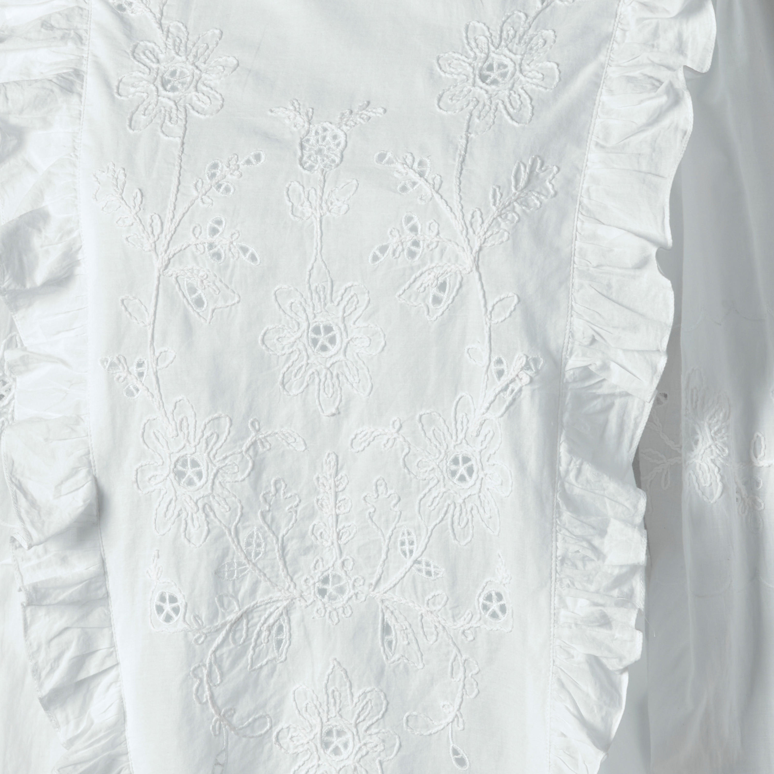 2Xtremz Regular Fit Cotton Top with Schiffli and Ruffle Detail-women-clothing-shirtsandblouses-blouses-image-2