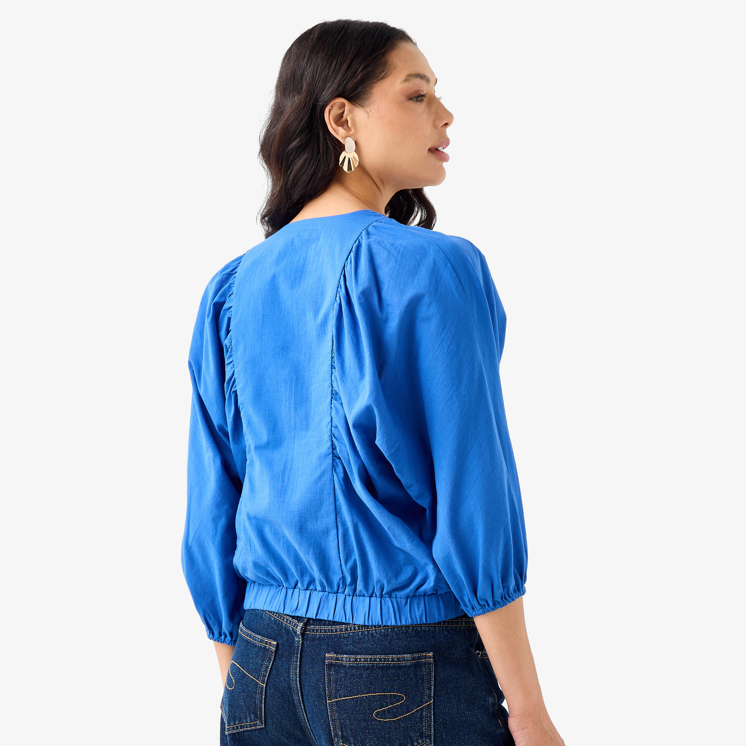 2Xtremz Cotton Top with V-neck-women-clothing-shirtsandblouses-blouses-image-4