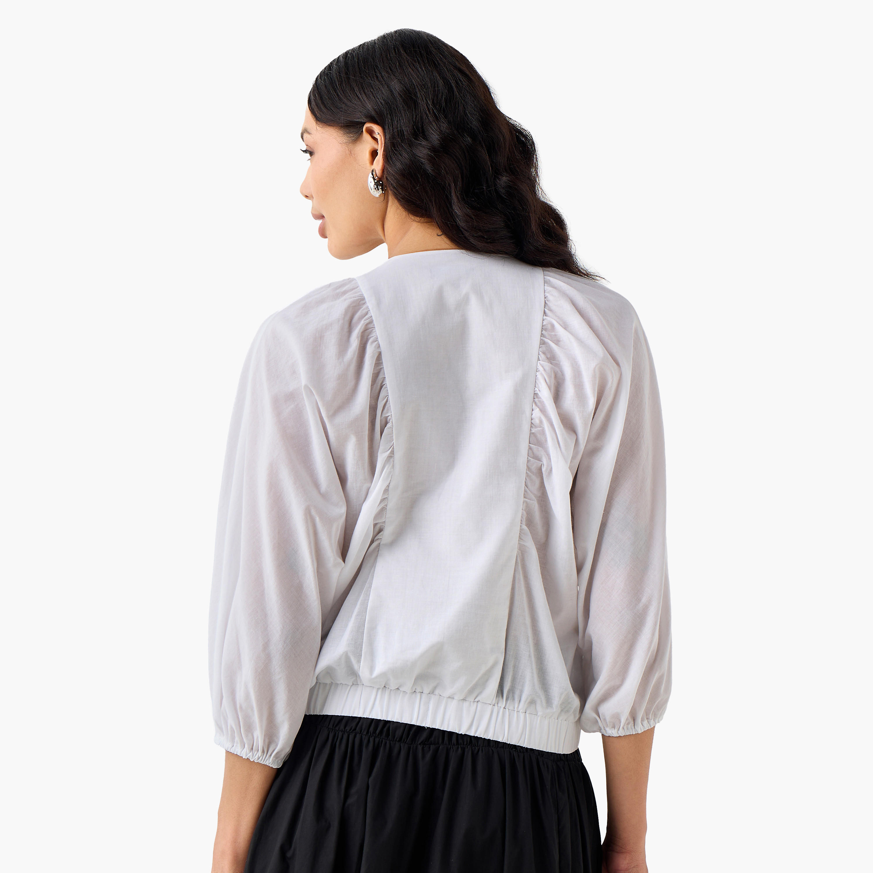 2Xtremz Cotton Top with V-neck-women-clothing-shirtsandblouses-blouses-image-5