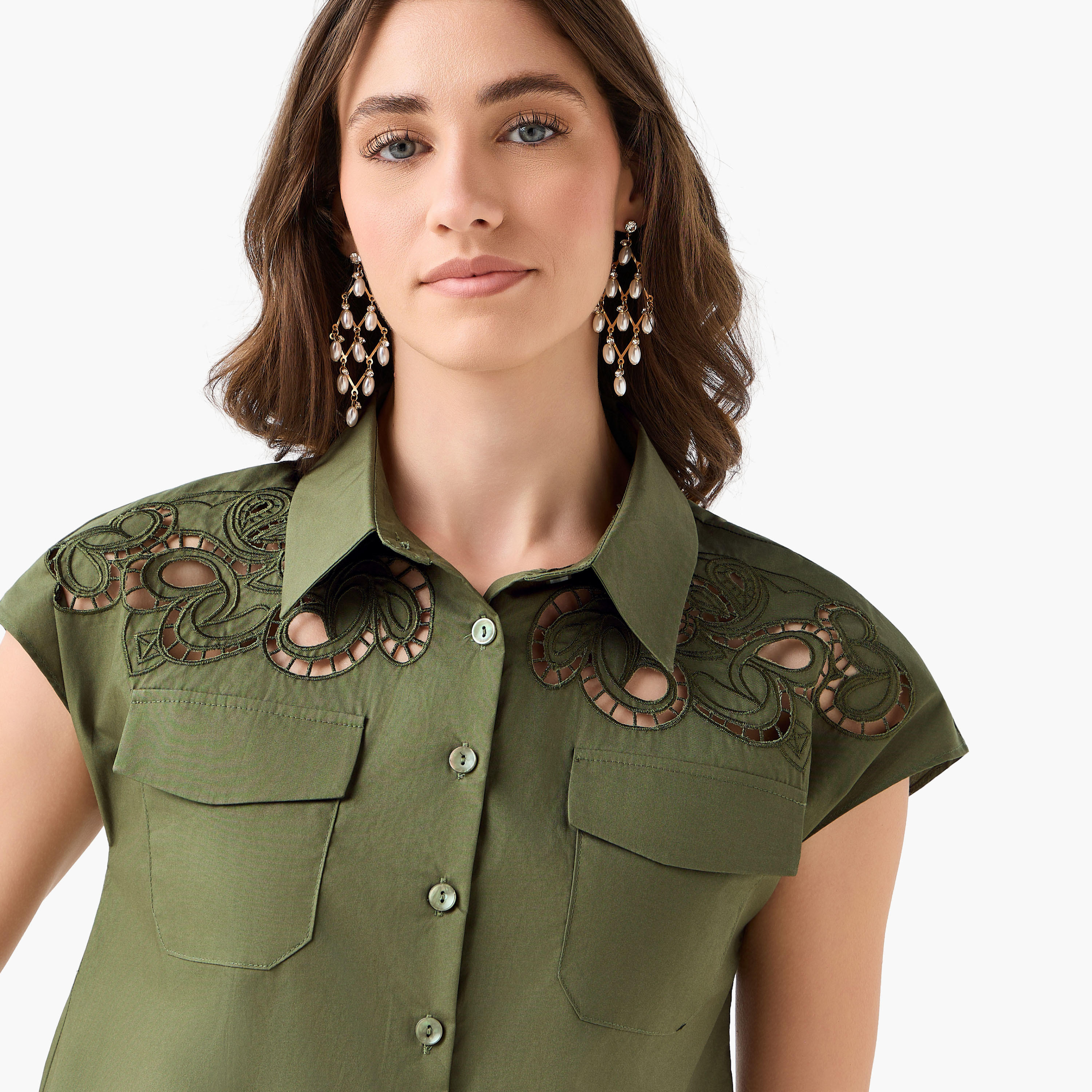 2Xtremz Cotton Shirt with Lace Embroidery-women-clothing-shirtsandblouses-shirts-image-6