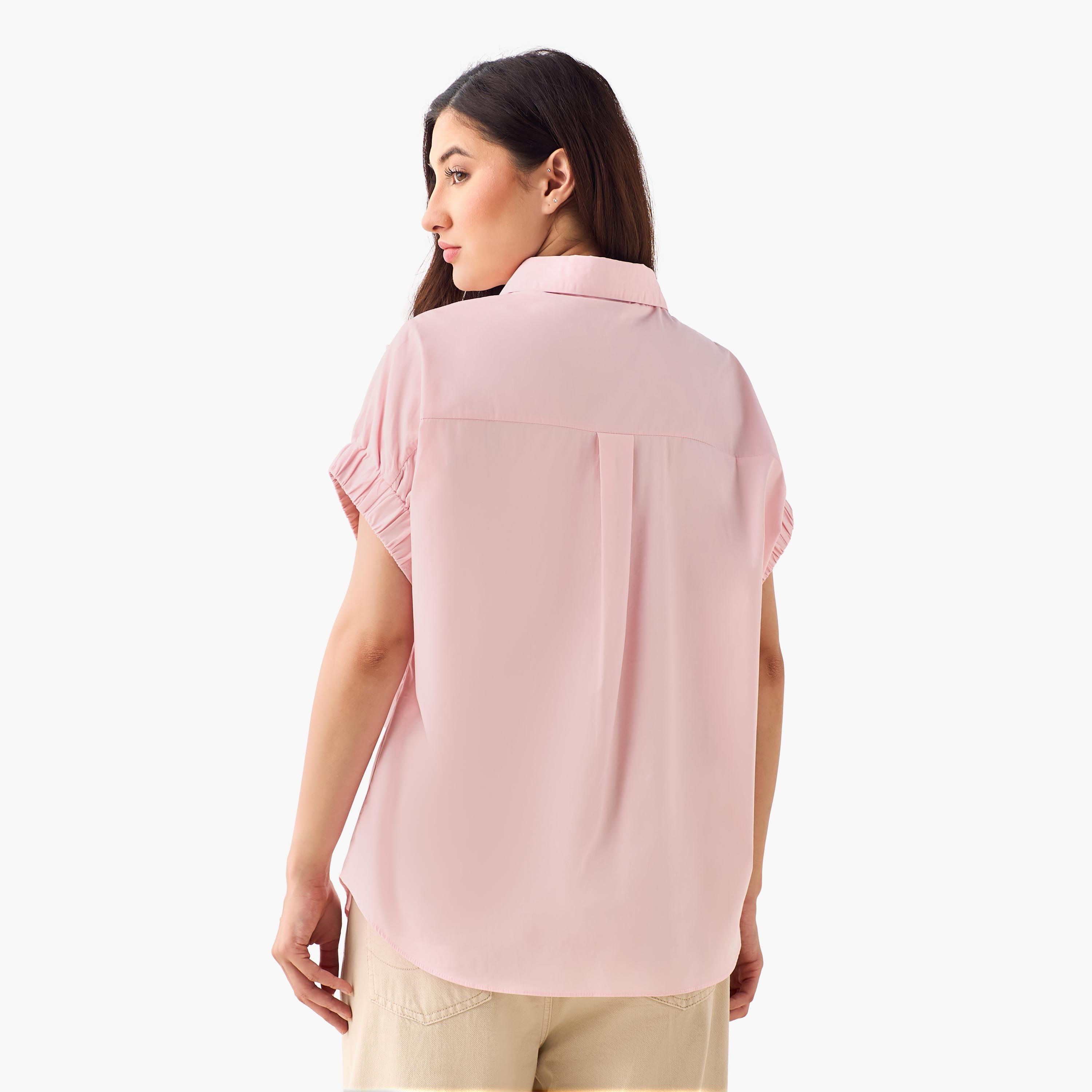 2Xtremz Cotton Shirt with Pearl Embellishment-women-clothing-shirtsandblouses-shirts-image-5