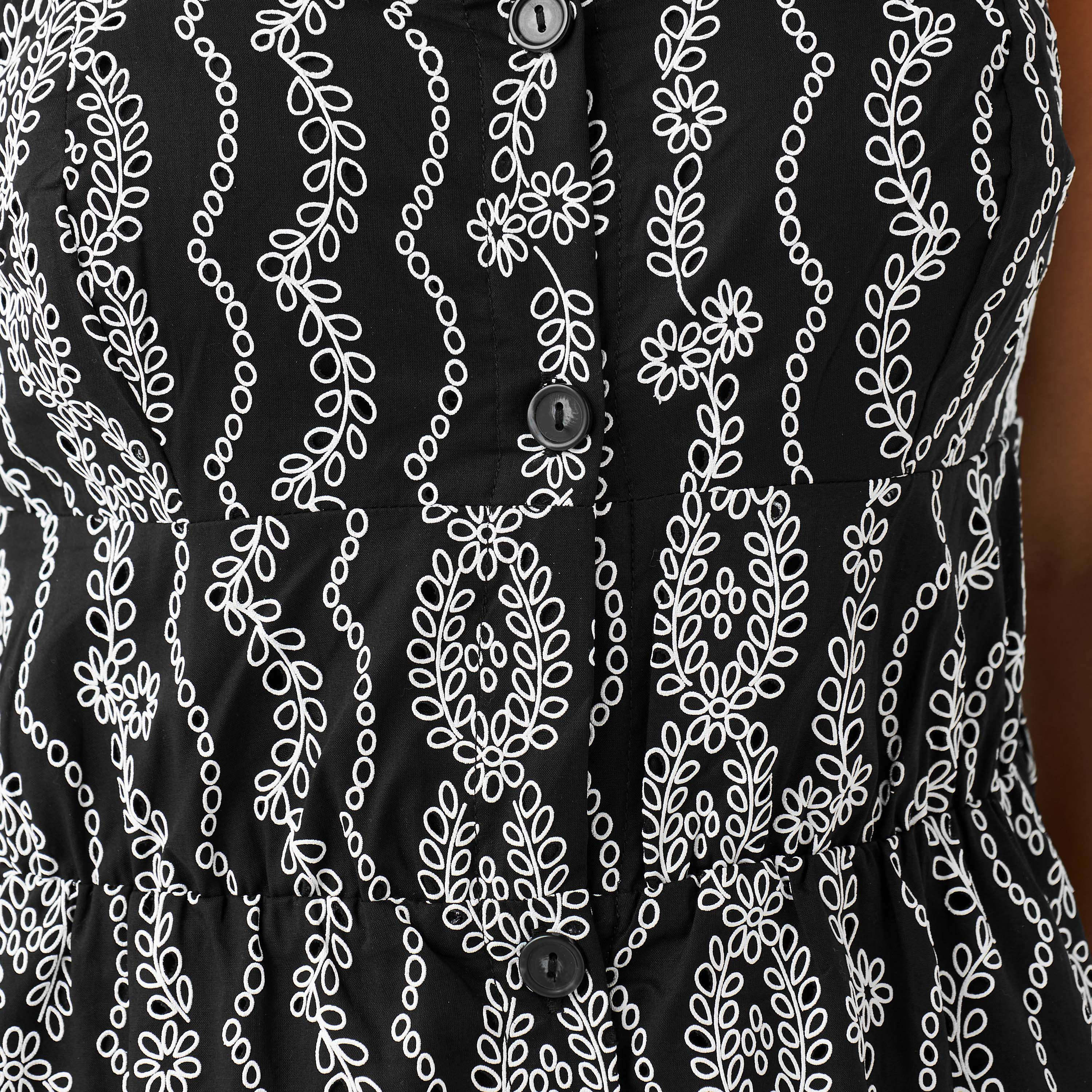 فستان إيه لاين مطرز بحمالات كتف للنساء من تو إكستريمز-women-clothing-dresses-image-6
