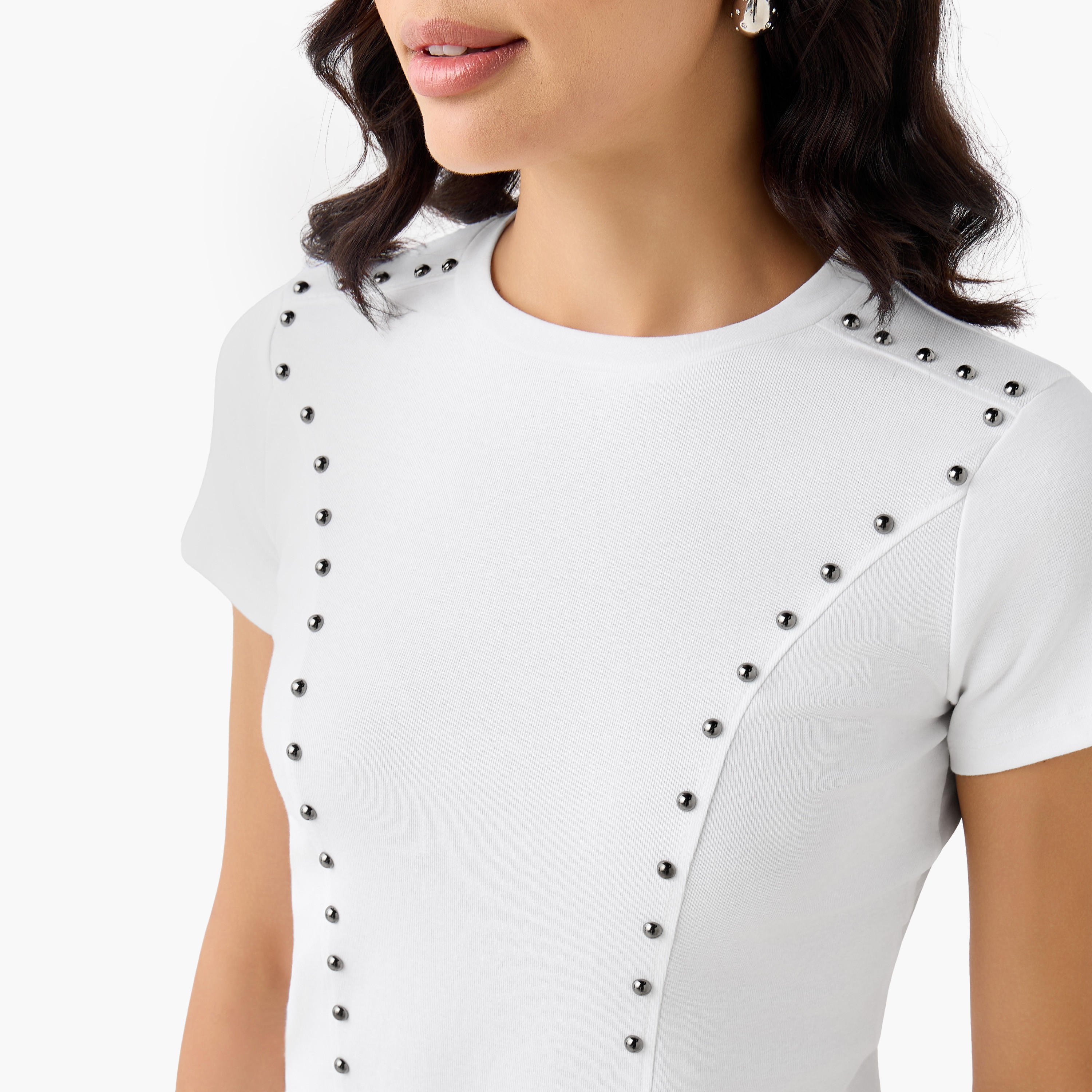 2Xtremz T-shirt with Embellished Detail-women-clothing-tshirts-image-5