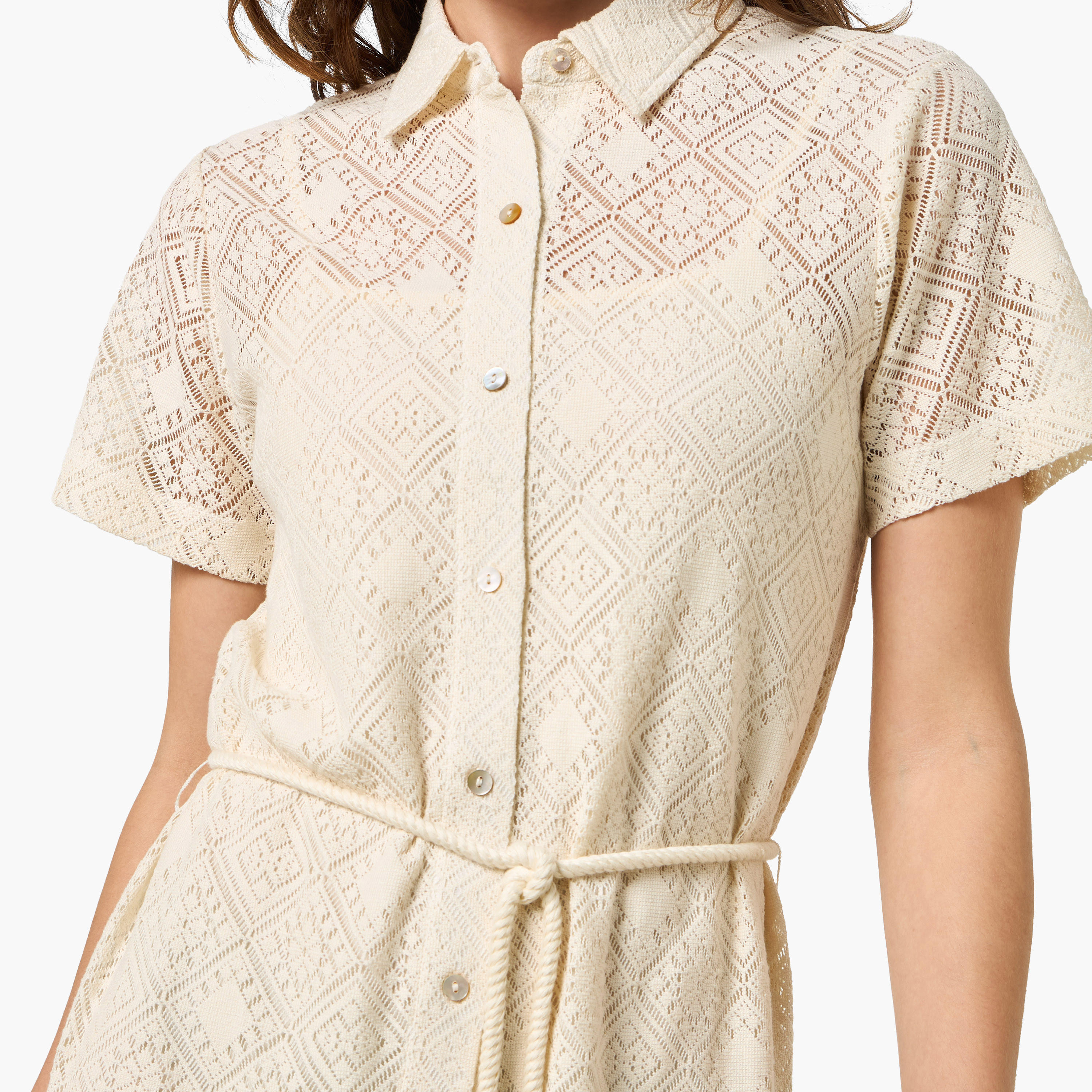فستان قميص دانتيل للنساء من تو إكستريمز-women-clothing-dresses-image-3