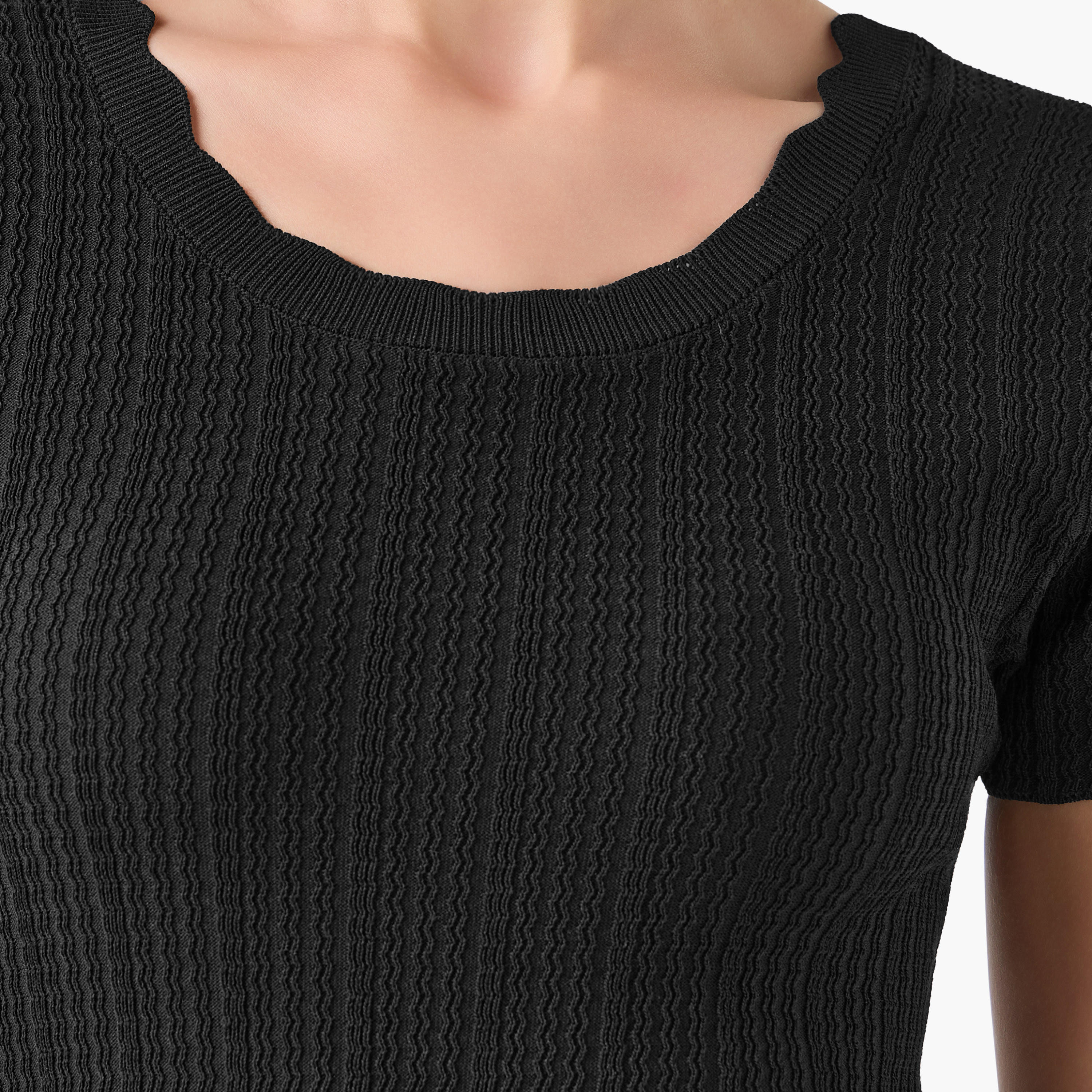 فستان ميدي بتصميم طبقات من تو إكستريمز-women-clothing-dresses-image-5