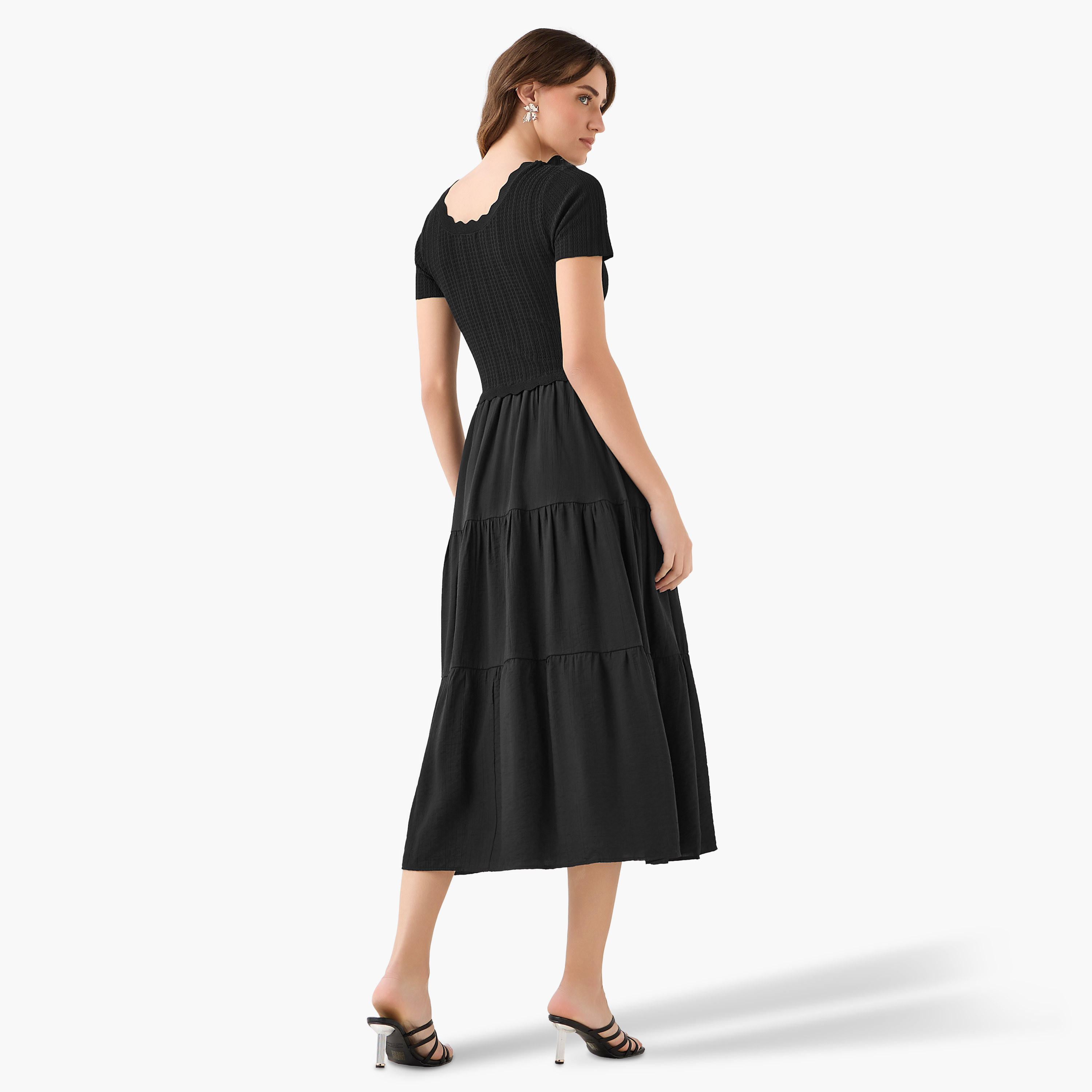 فستان ميدي بتصميم طبقات من تو إكستريمز-women-clothing-dresses-image-6