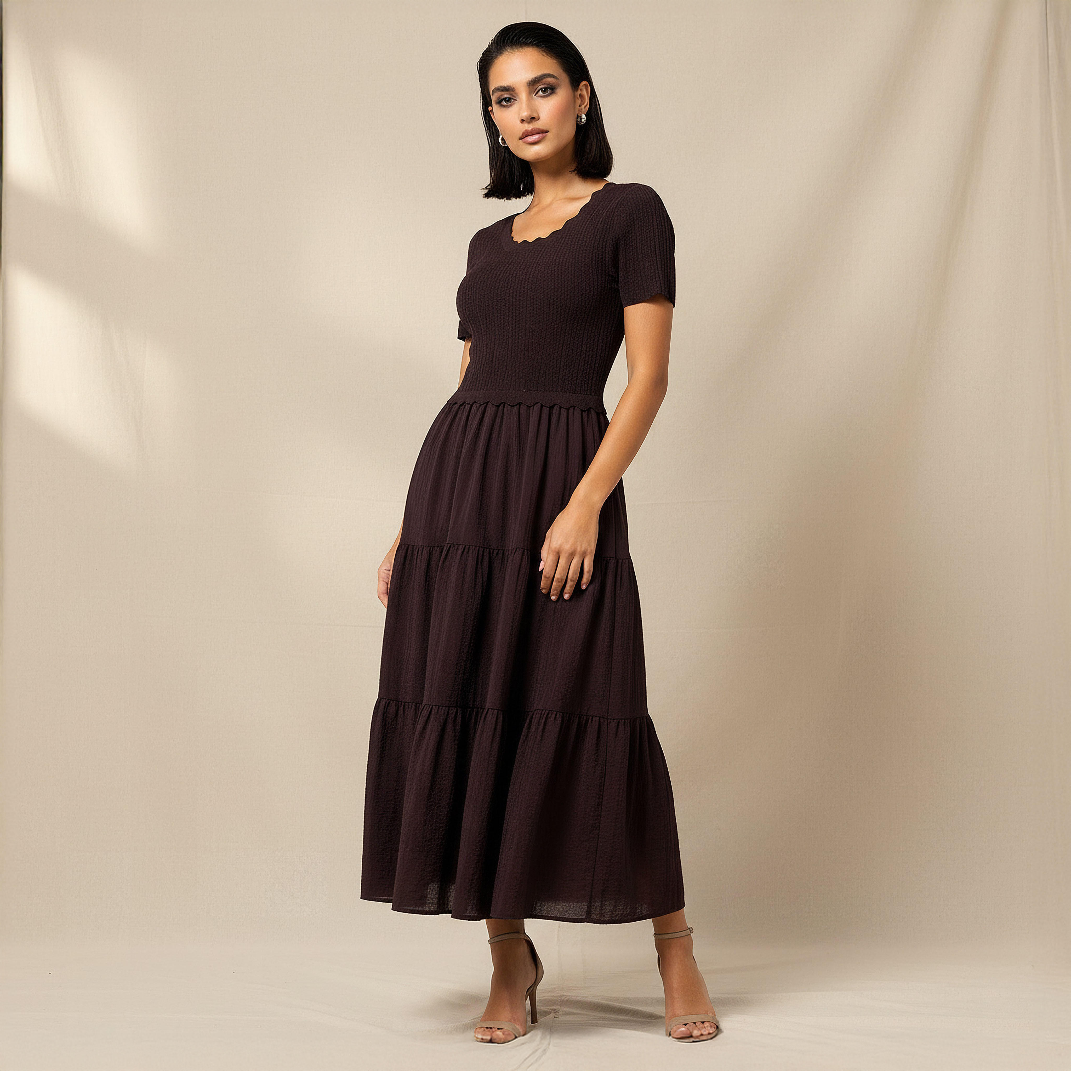 2Xtremz Tiered Midi Dress-women-clothing-dresses-image-1