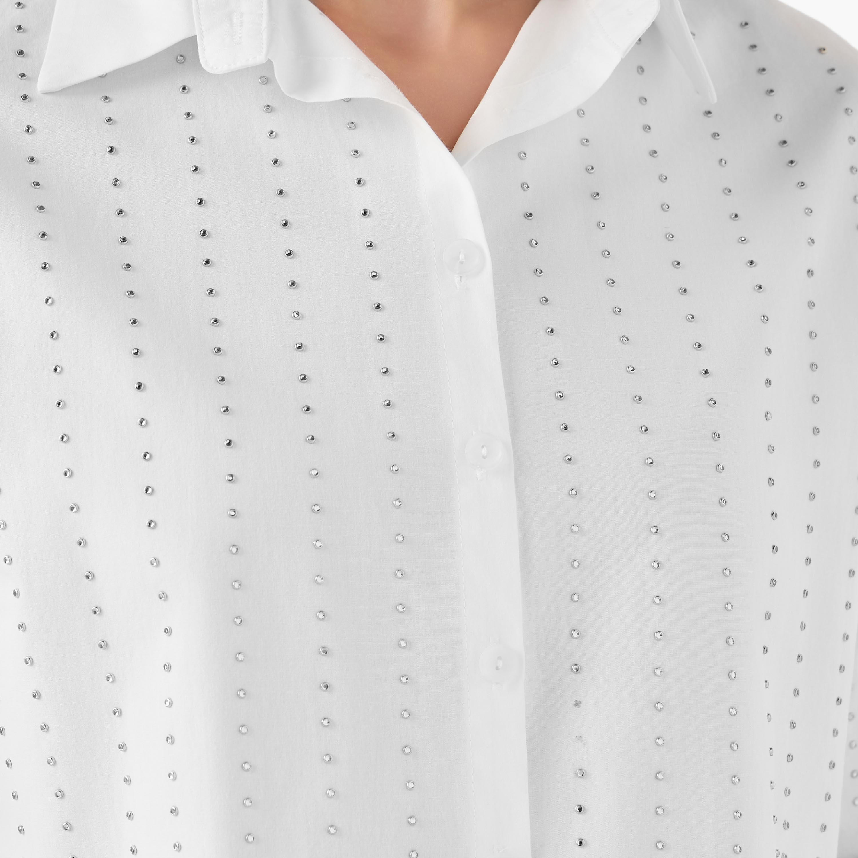 قميص قطن مزين من تو إكستريمز-women-clothing-shirtsandblouses-shirts-image-6