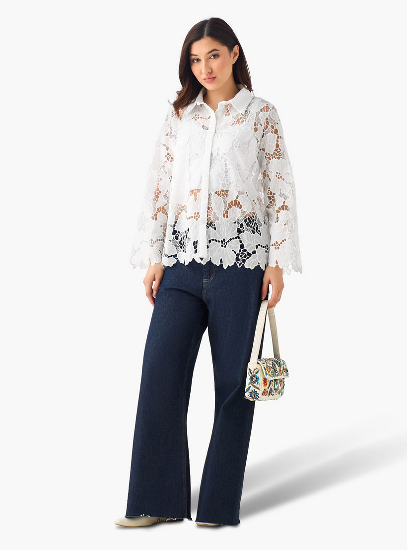 قميص قطن شيفلي من تو إكستريمز-women-clothing-shirtsandblouses-shirts-image-5
