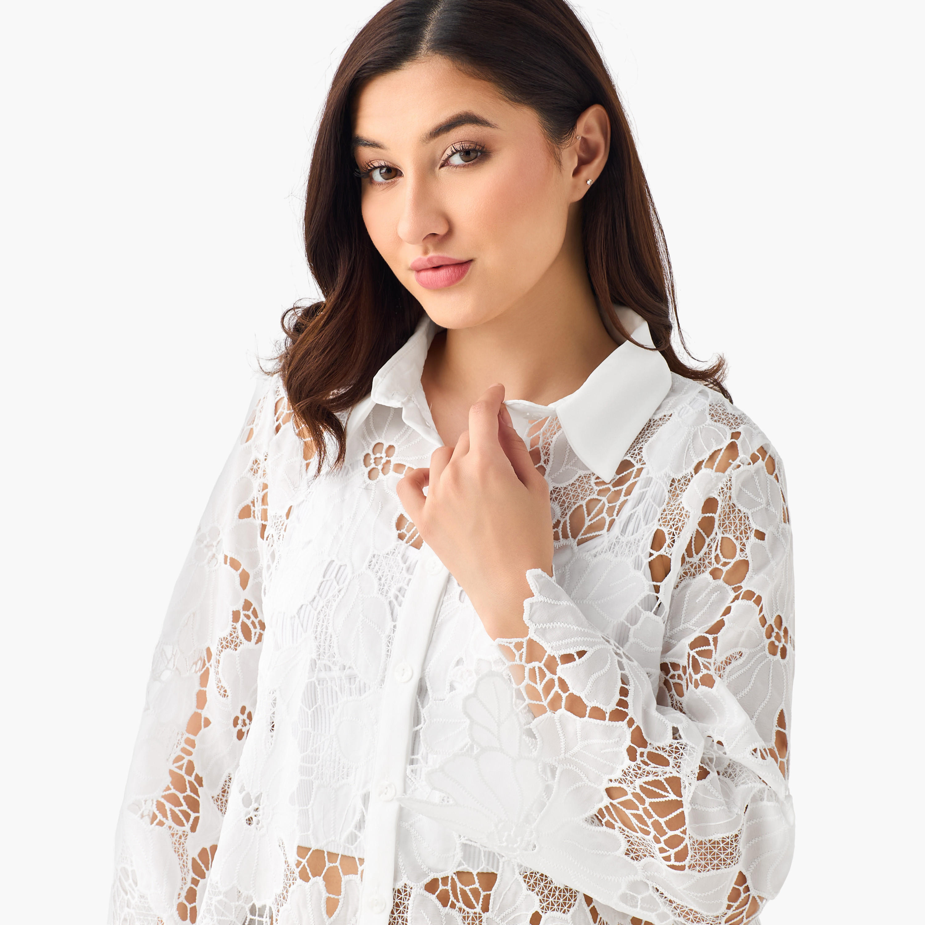 قميص قطن شيفلي من تو إكستريمز-women-clothing-shirtsandblouses-shirts-image-7