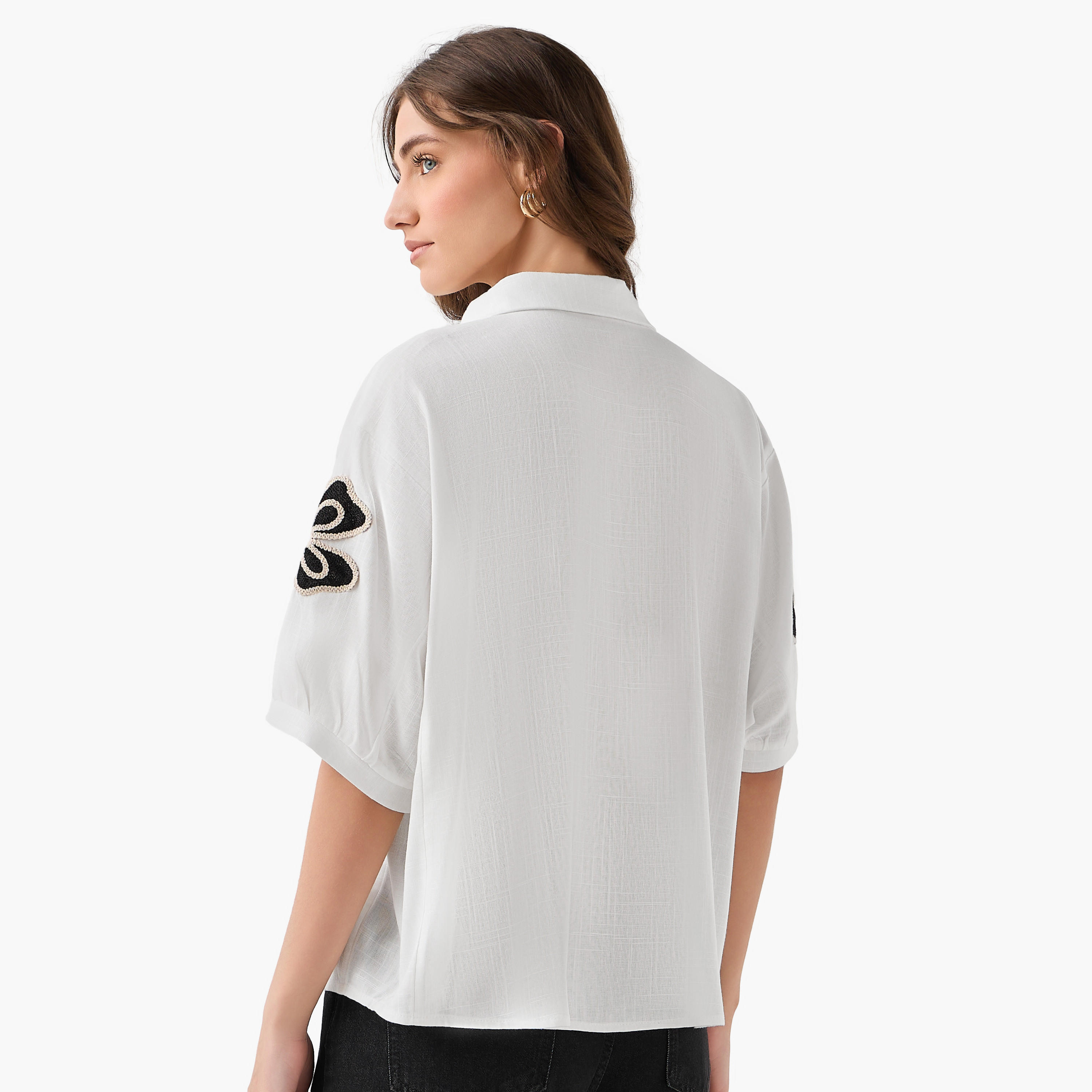 قميص بتفاصيل زخارف من تو إكستريمز-women-clothing-shirtsandblouses-shirts-image-5