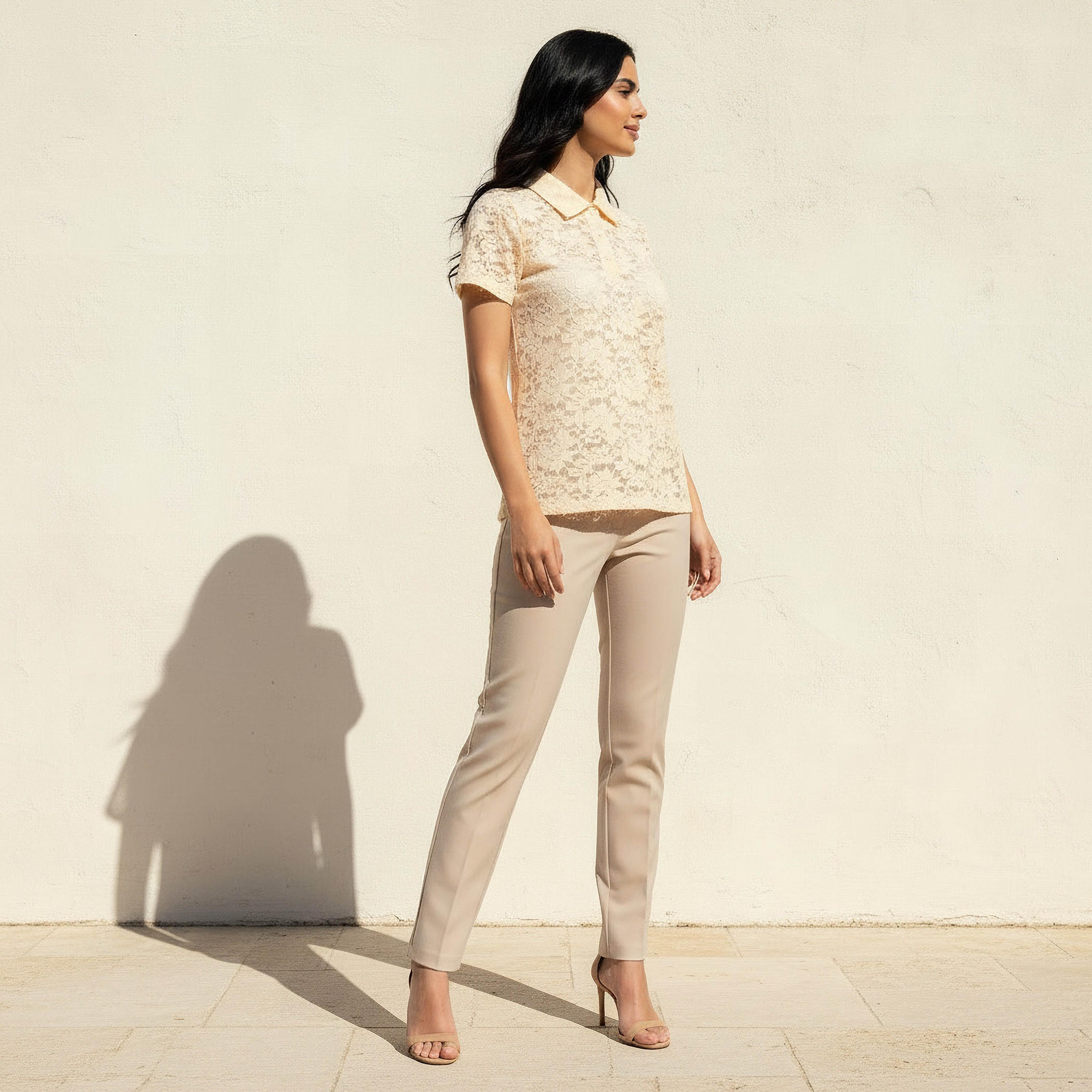 تيشيرت بتصميم دانتيل من تو إكستريمز-women-clothing-tshirts-image-3