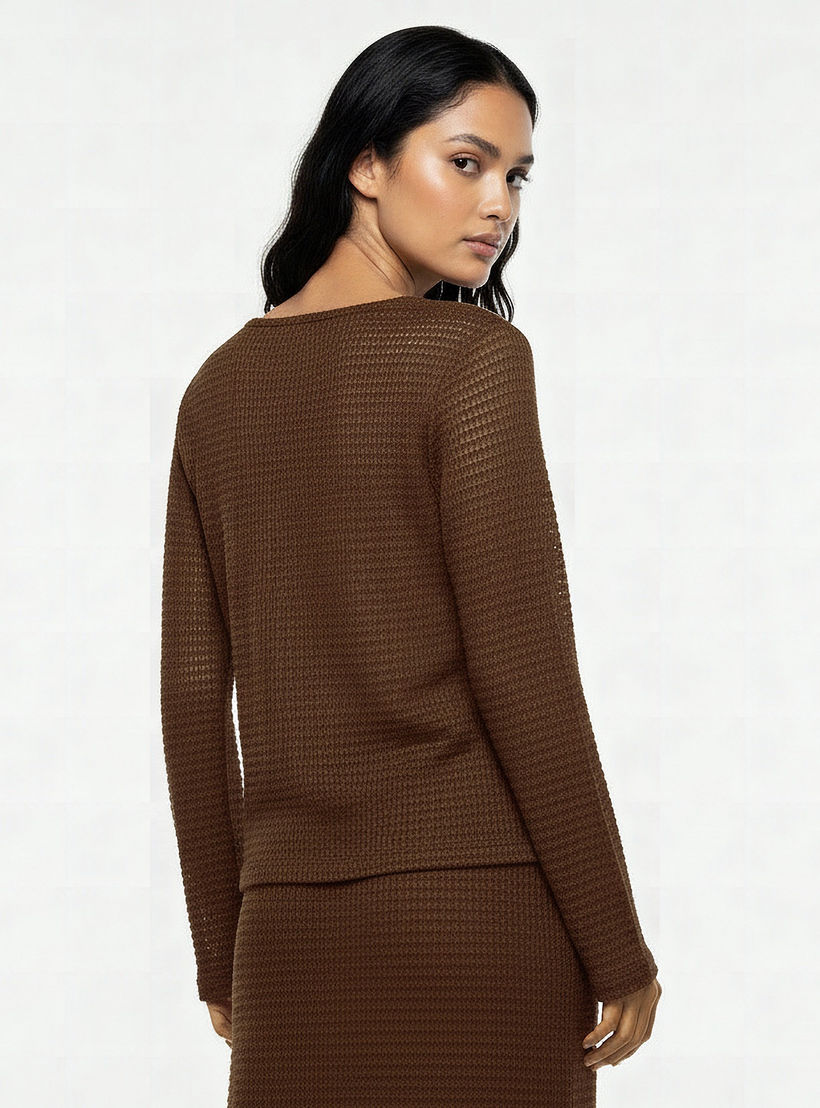 2Xtremz Regular Fit Top with Textured Detail-women-clothing-shirtsandblouses-blouses-image-4