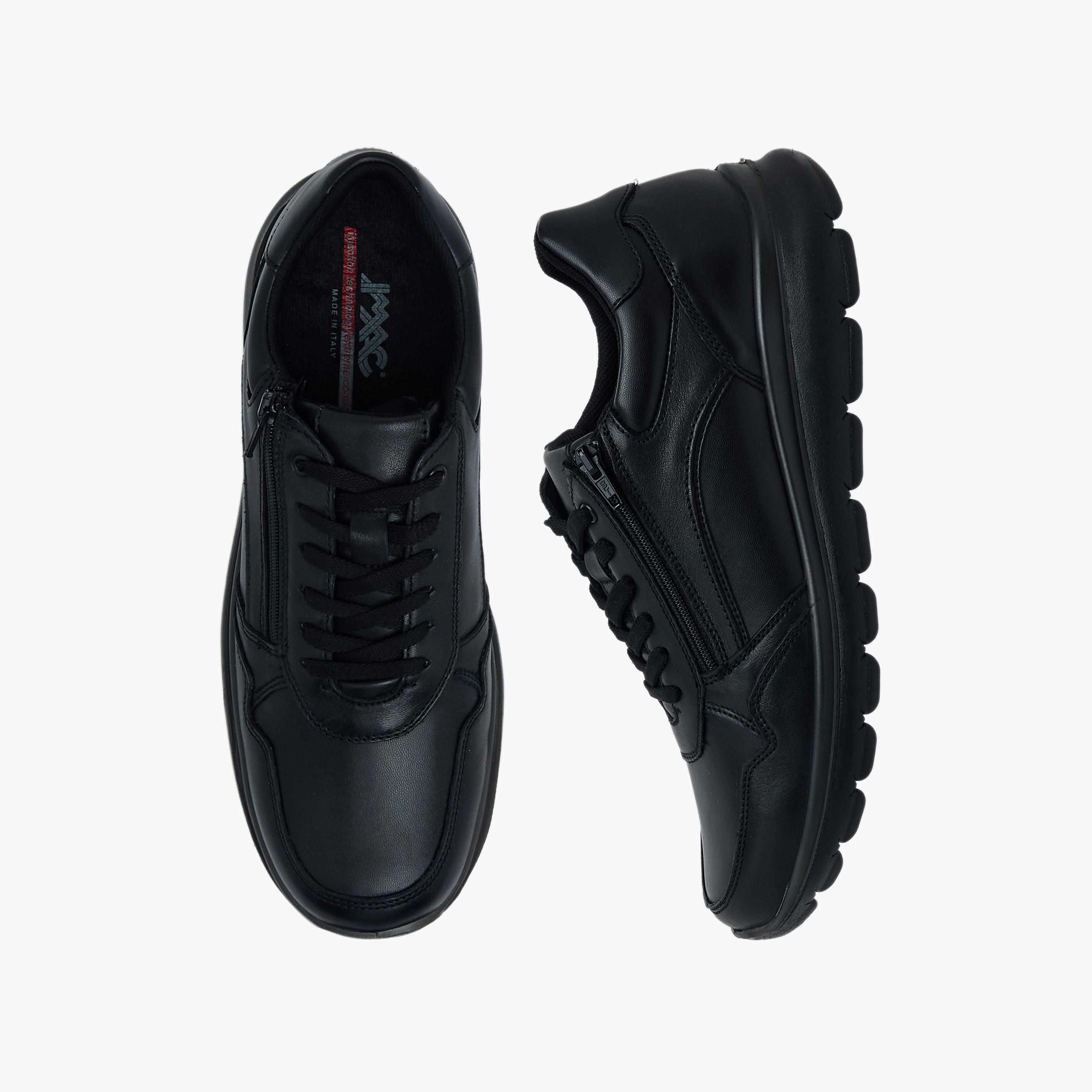 IMAC Men Leather Comfort Sneakers-men-shoes-sneakers-image-1