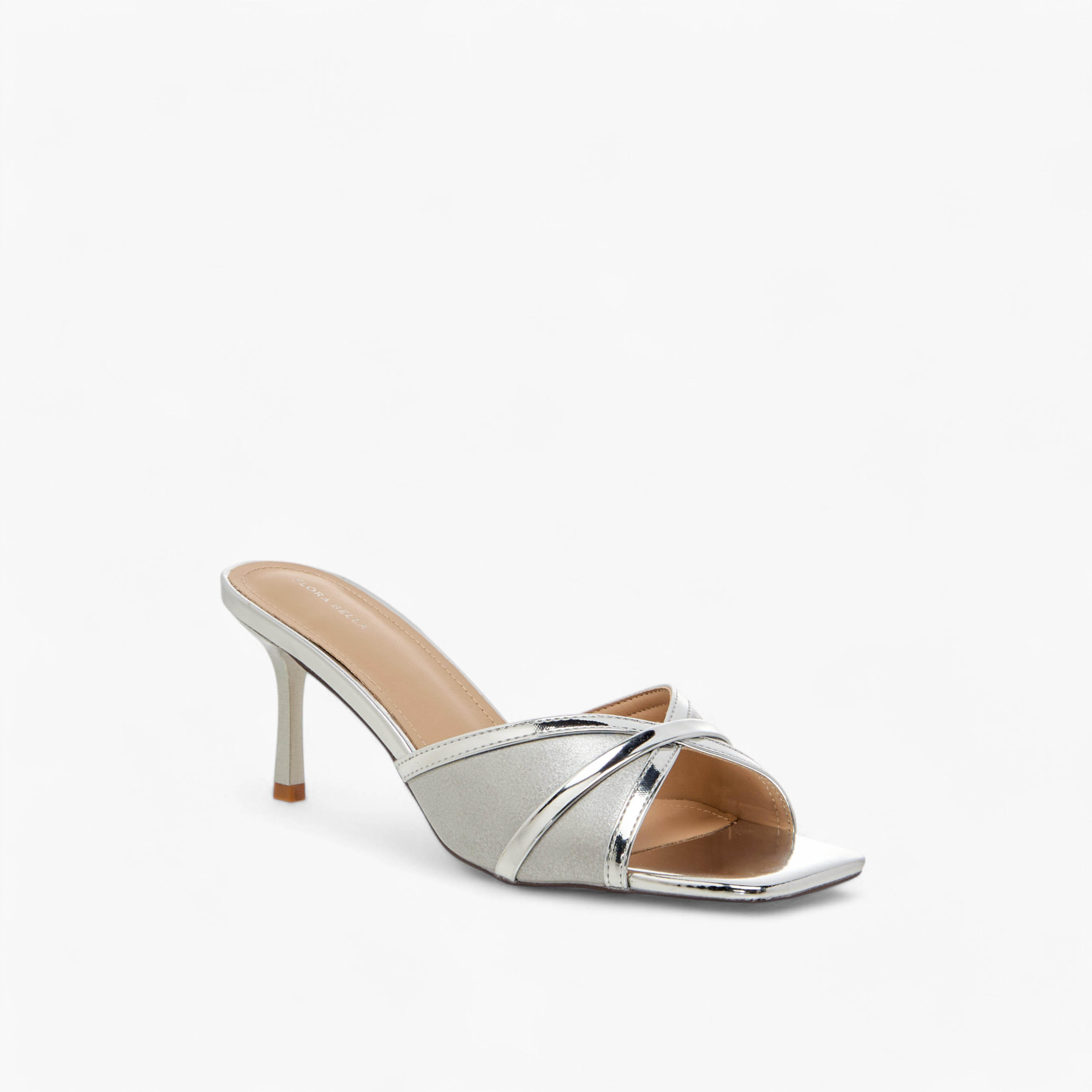 Flora Bella Metallic Slip-On Sandals with Stiletto Heels-women-shoes-sandals-heeled-image-2