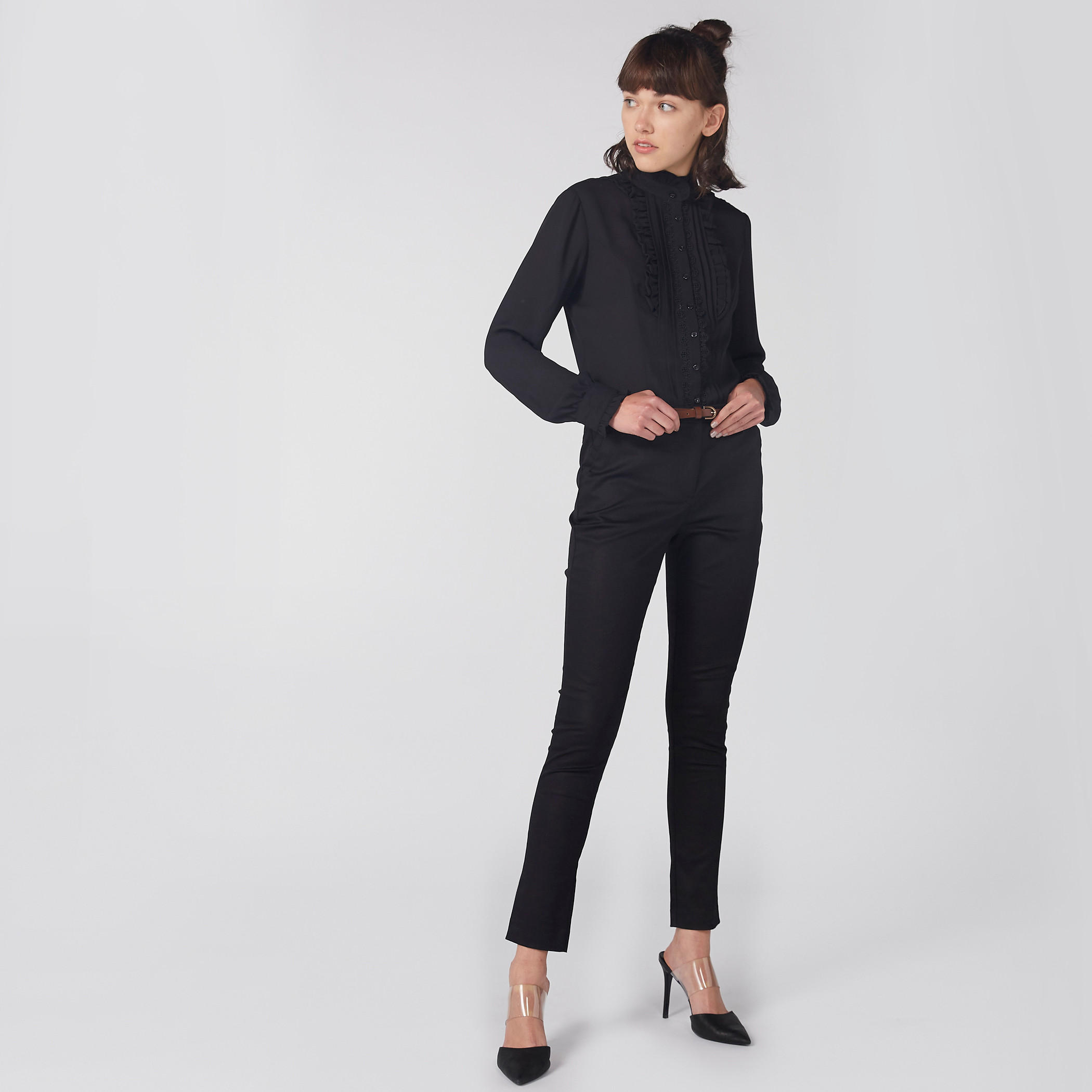 بنطال طويل بجيوب من إيل-women-clothing-bottoms-trousers-image-1