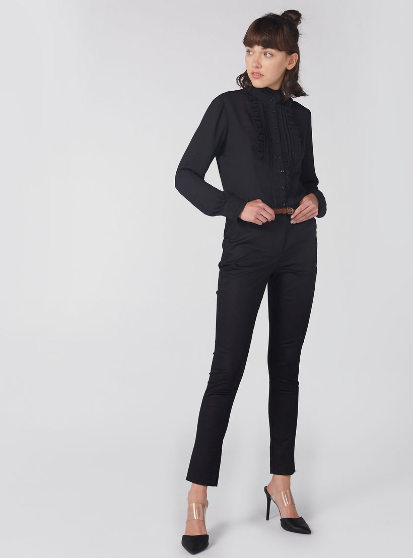 بنطال طويل بجيوب من إيل-women-clothing-bottoms-trousers-image-1