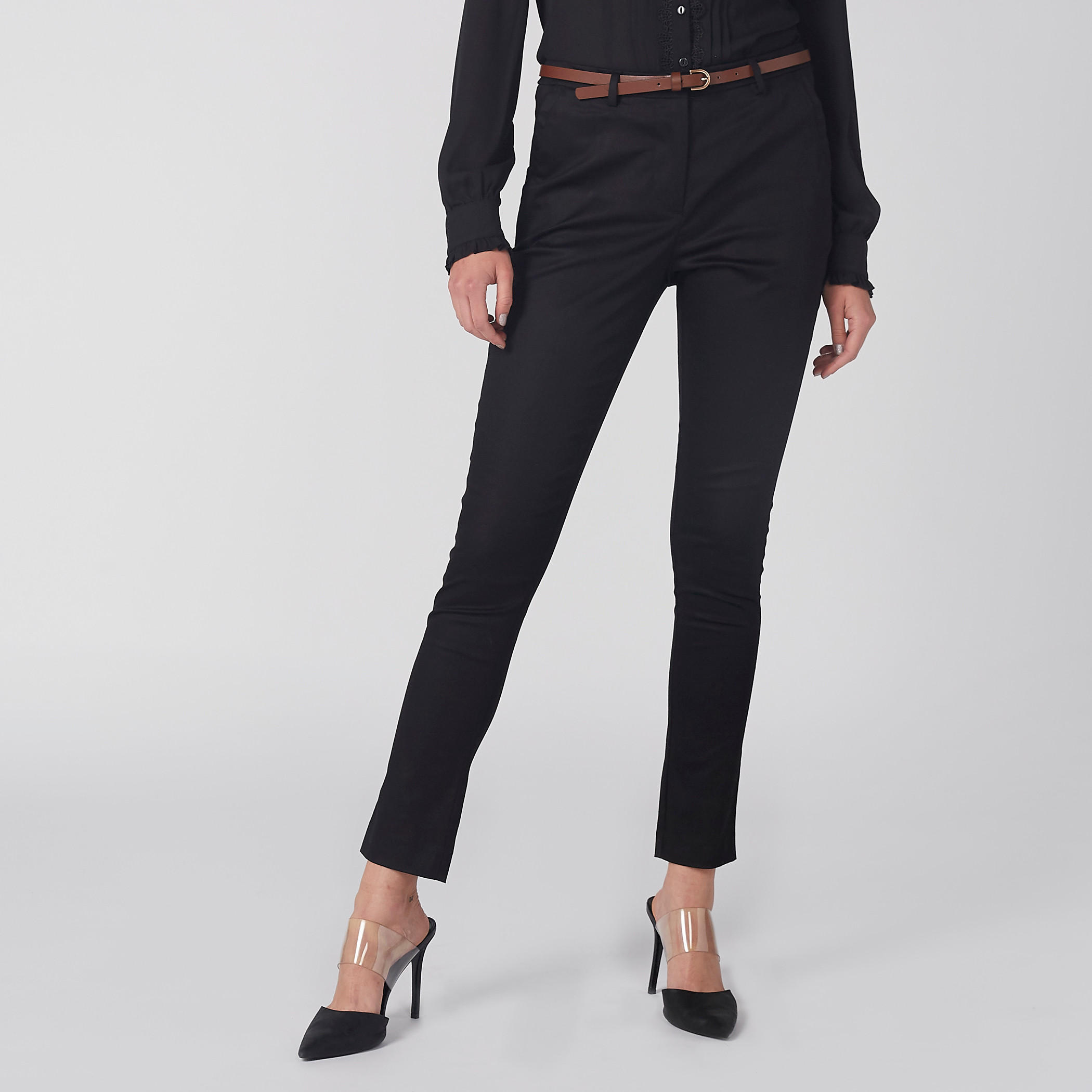 بنطال طويل بجيوب من إيل-women-clothing-bottoms-trousers-image-2