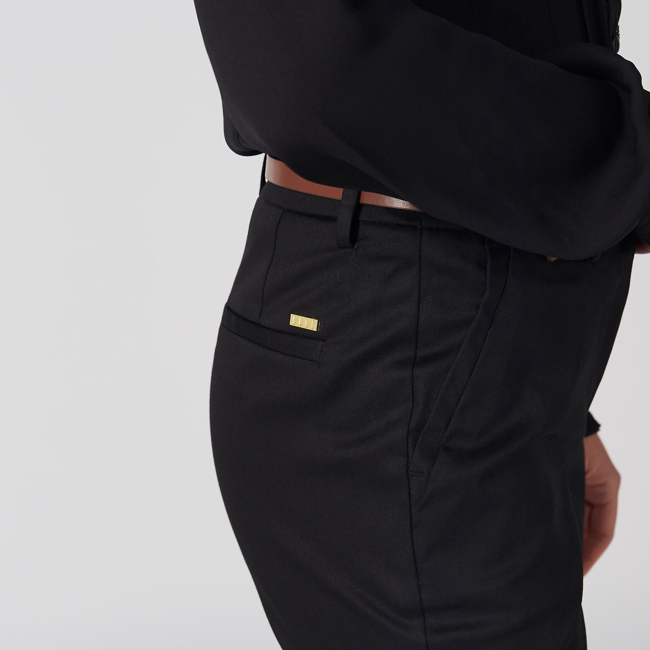 بنطال طويل بجيوب من إيل-women-clothing-bottoms-trousers-image-3