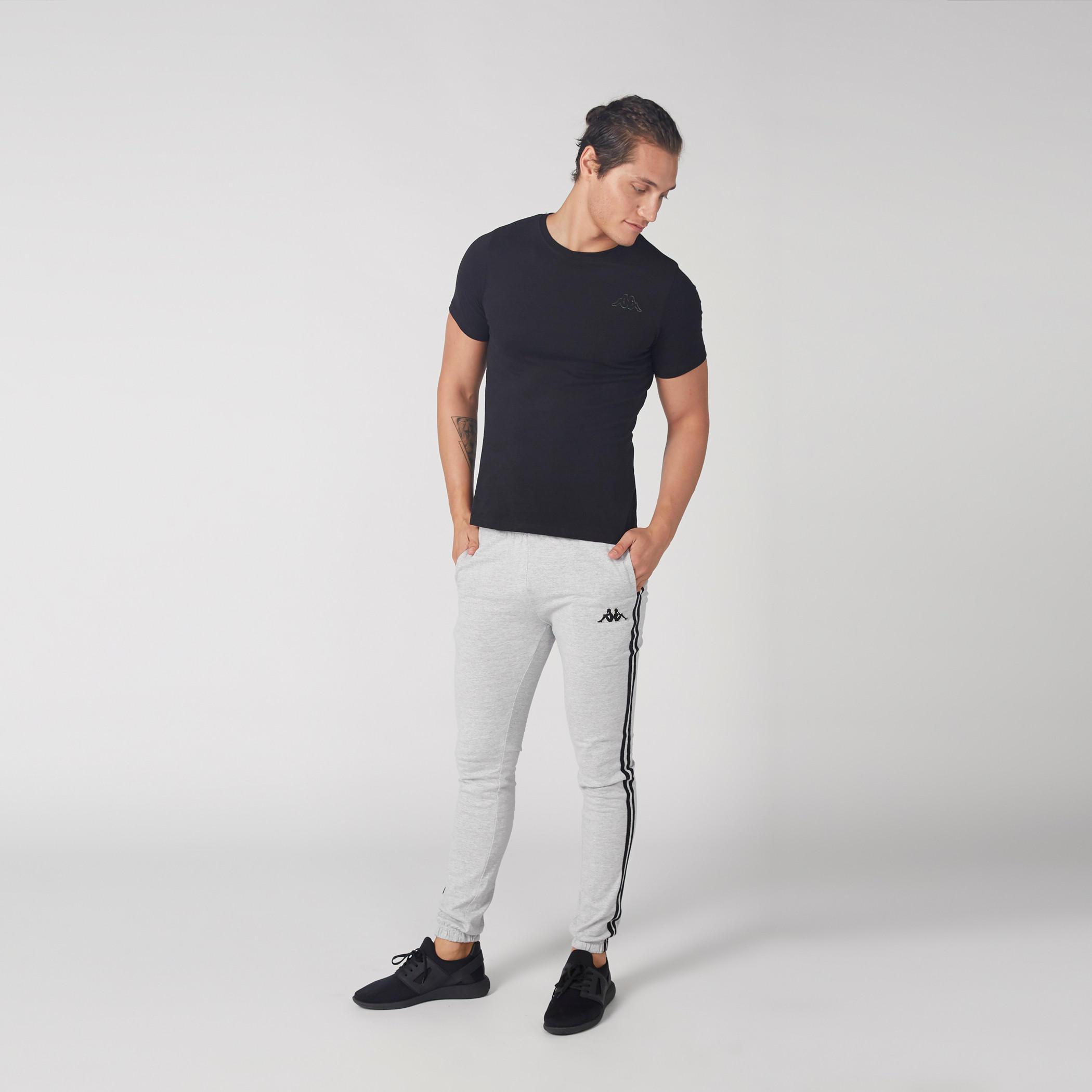 Kappa Tape and Pocket Detail Jog Pants with Drawstring-men-clothing-sportswearandactivewear-bottoms-image-2