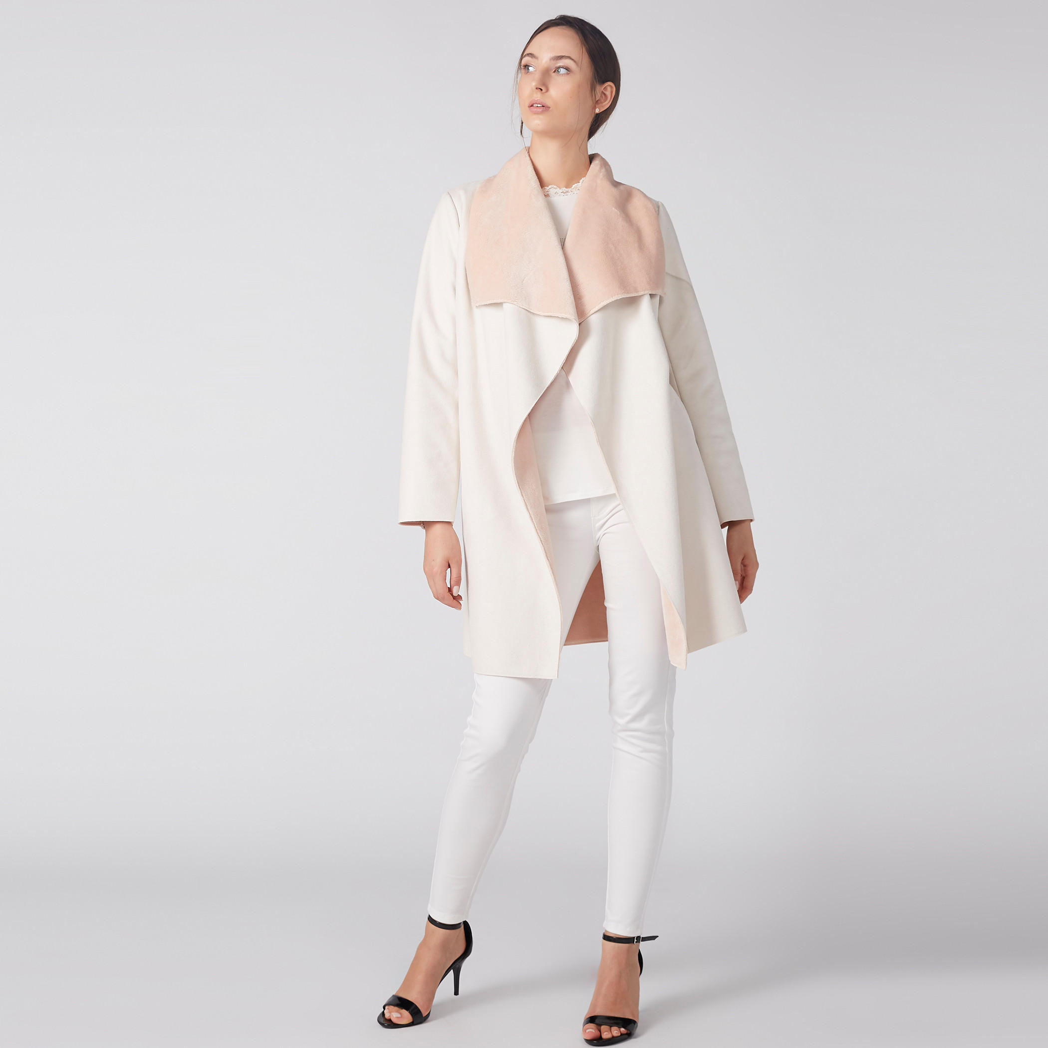 بنطال بقصّة ضيّقة وخصر مطاطي وجيوب من لي كوبر-women-clothing-bottoms-leggings-image-1