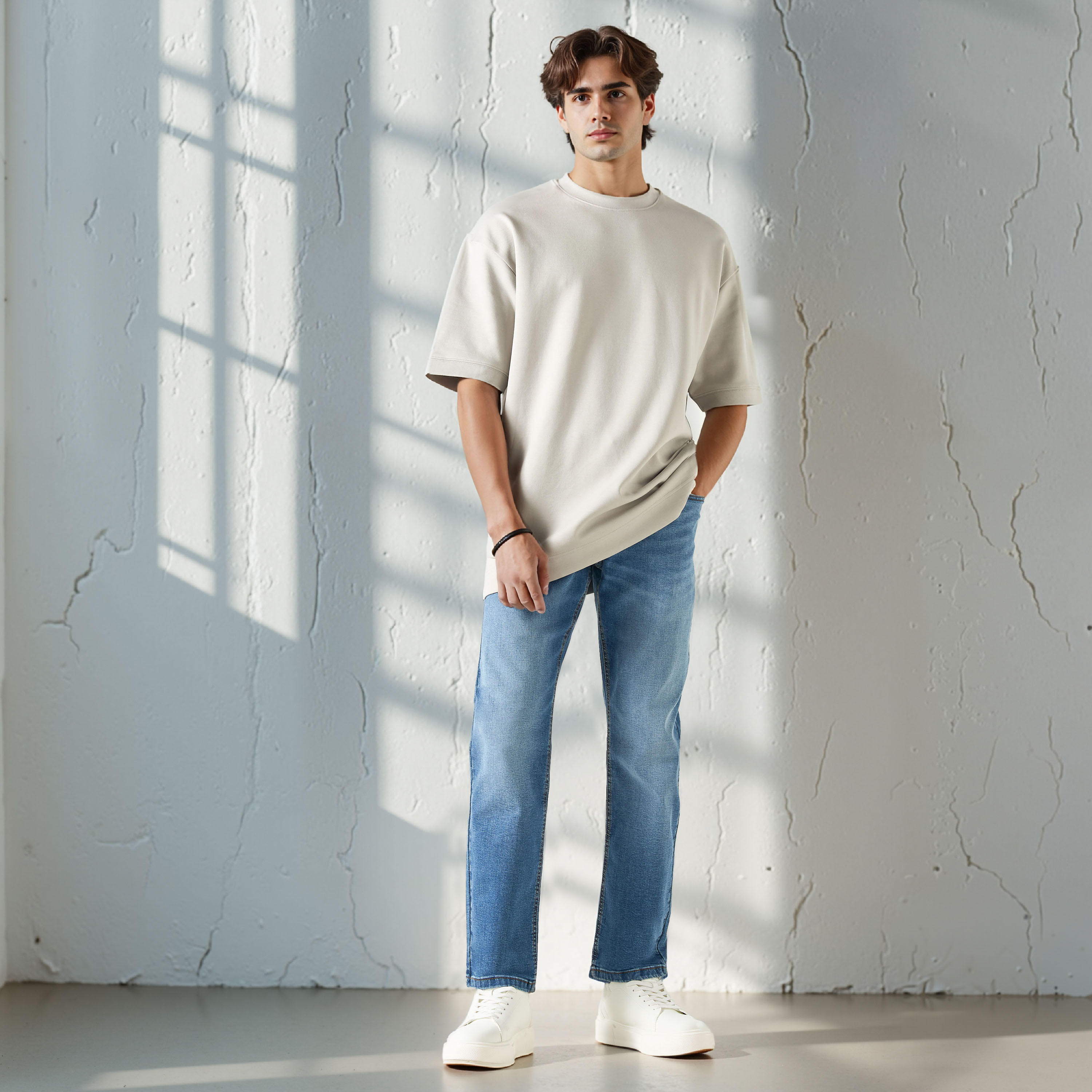 بنطلون جينز بجيوب من لي كوبر-men-clothing-bottoms-jeans-image-1