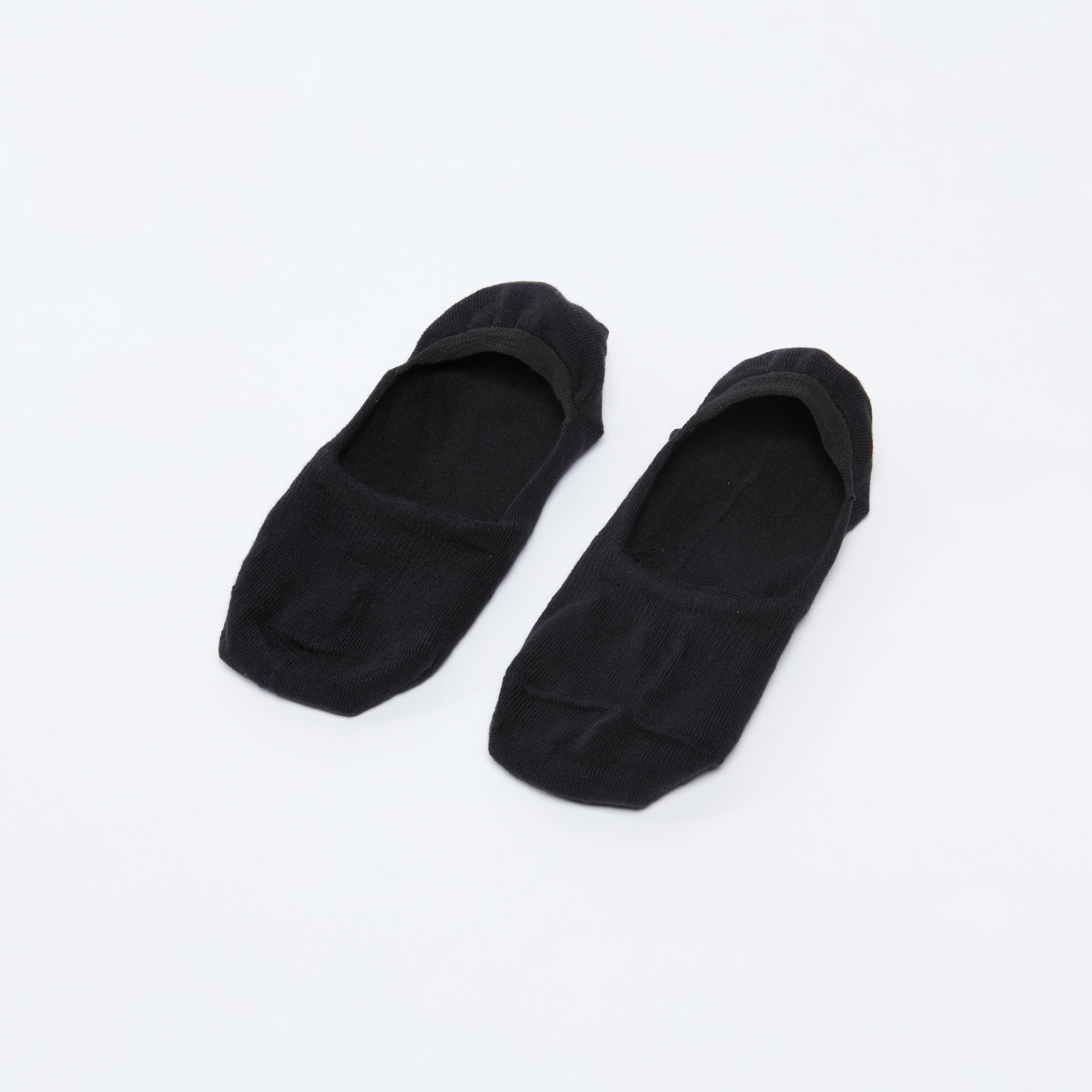 Plain No Show Socks-women-socksandstockings-image-1