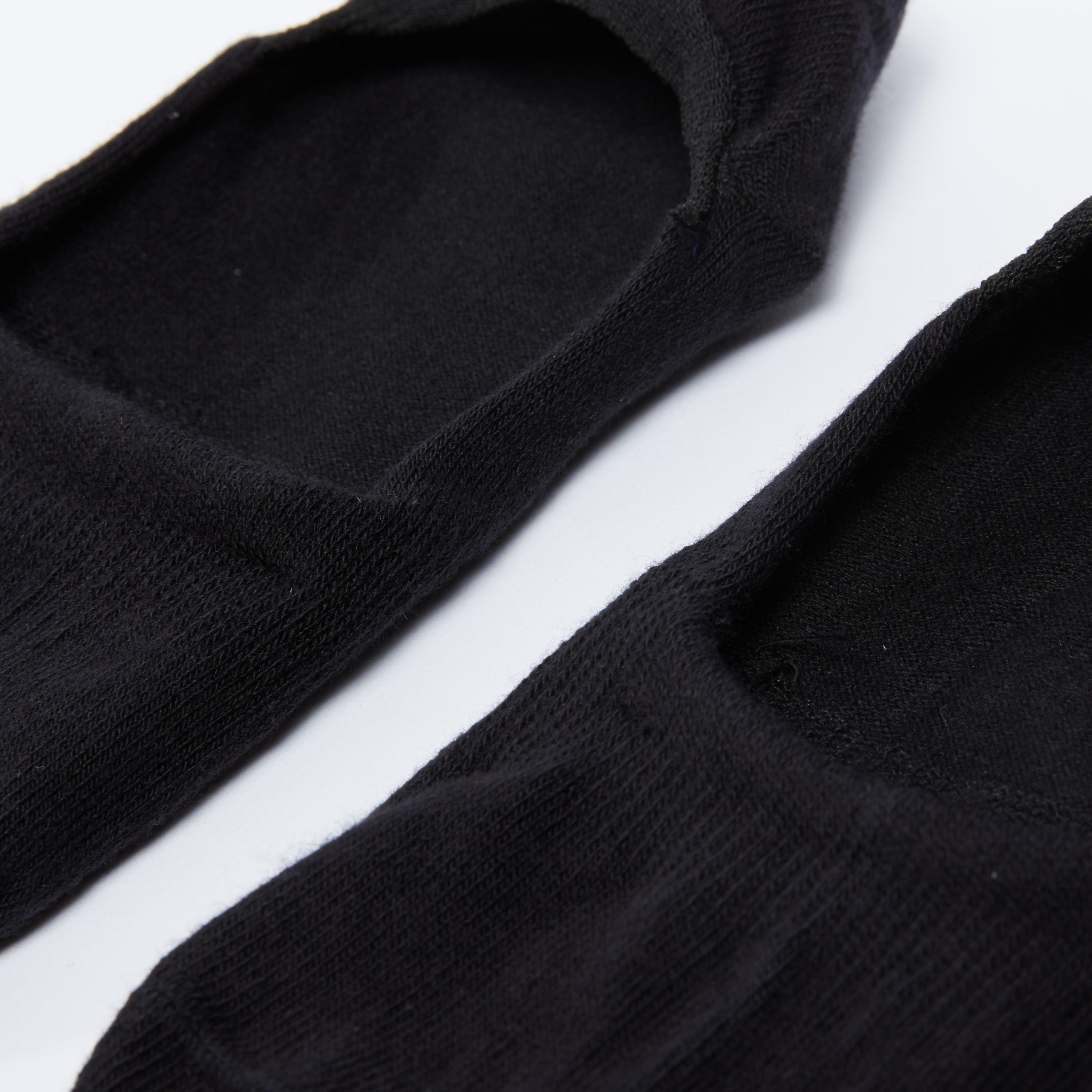 Plain No Show Socks-women-socksandstockings-image-2