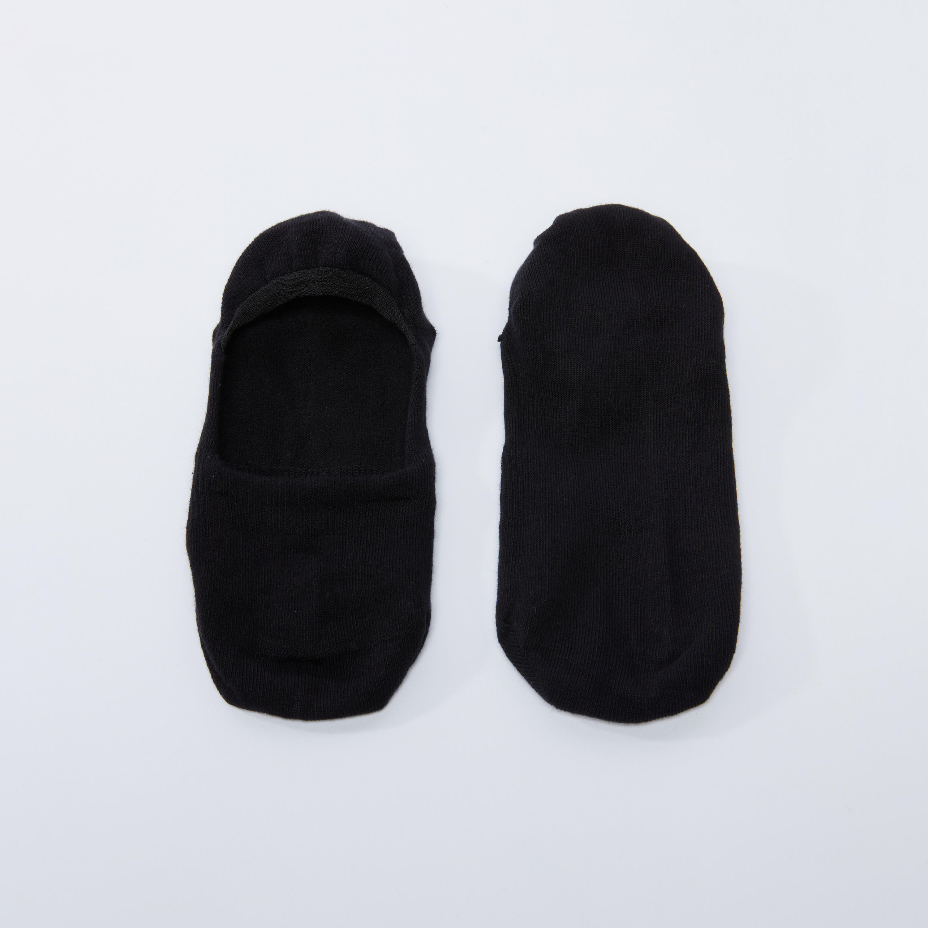 Plain No Show Socks-women-socksandstockings-image-3