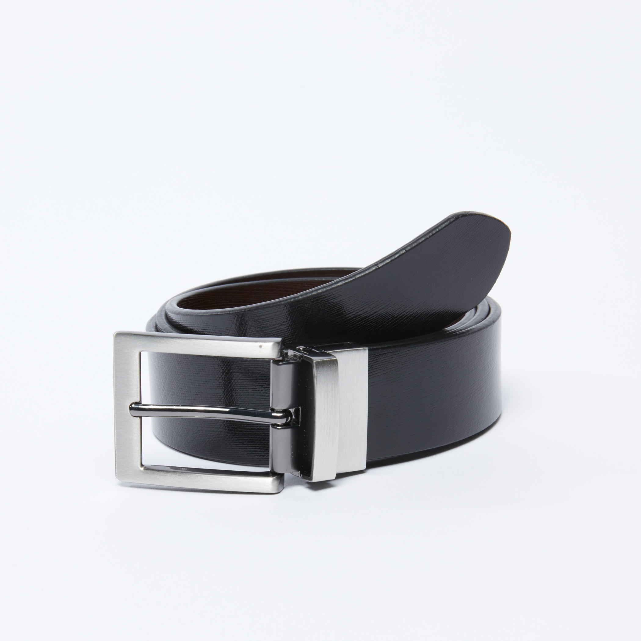 Textured Belt with Pin Buckle-men-beltsandwallets-belts-image-1