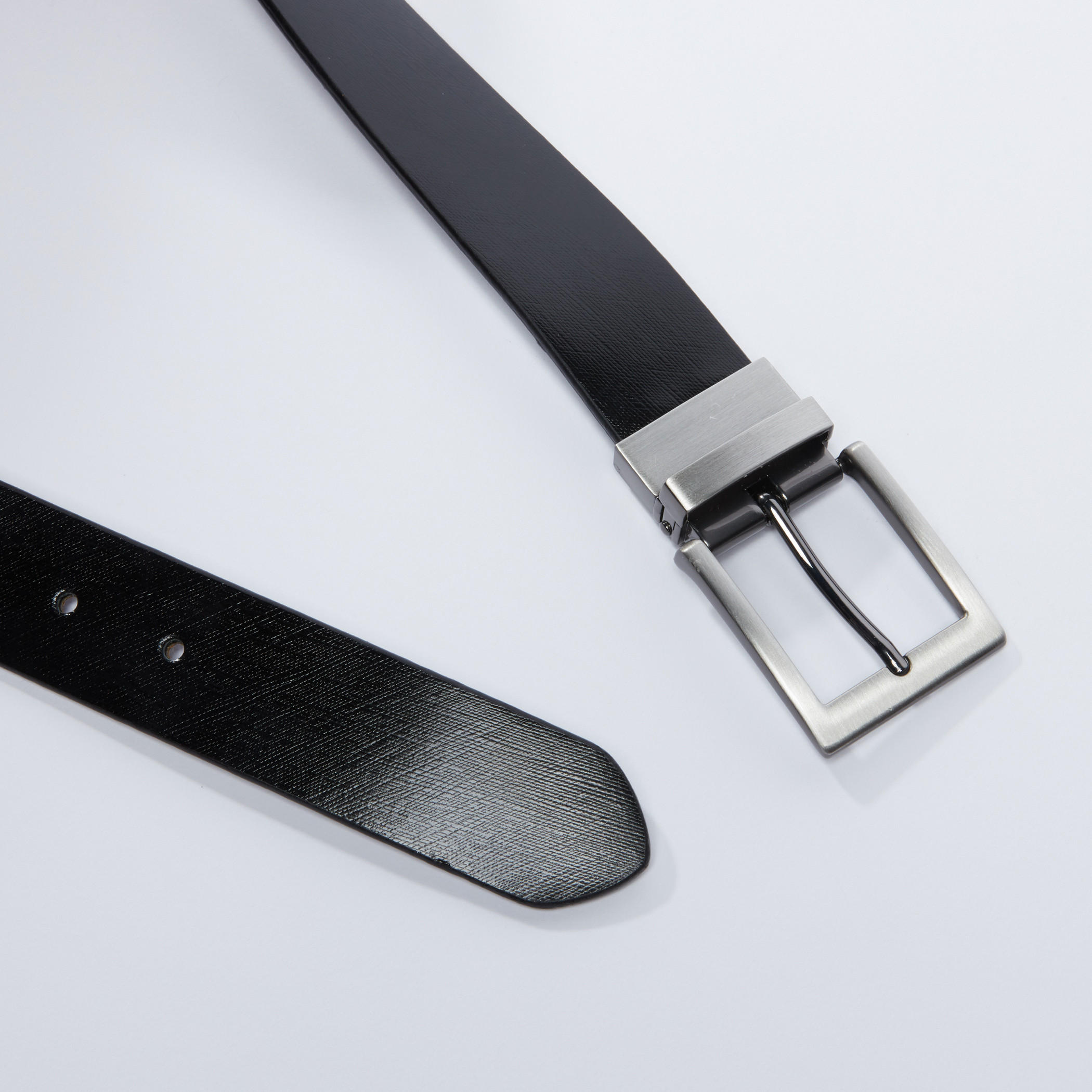 Textured Belt with Pin Buckle-men-beltsandwallets-belts-image-3