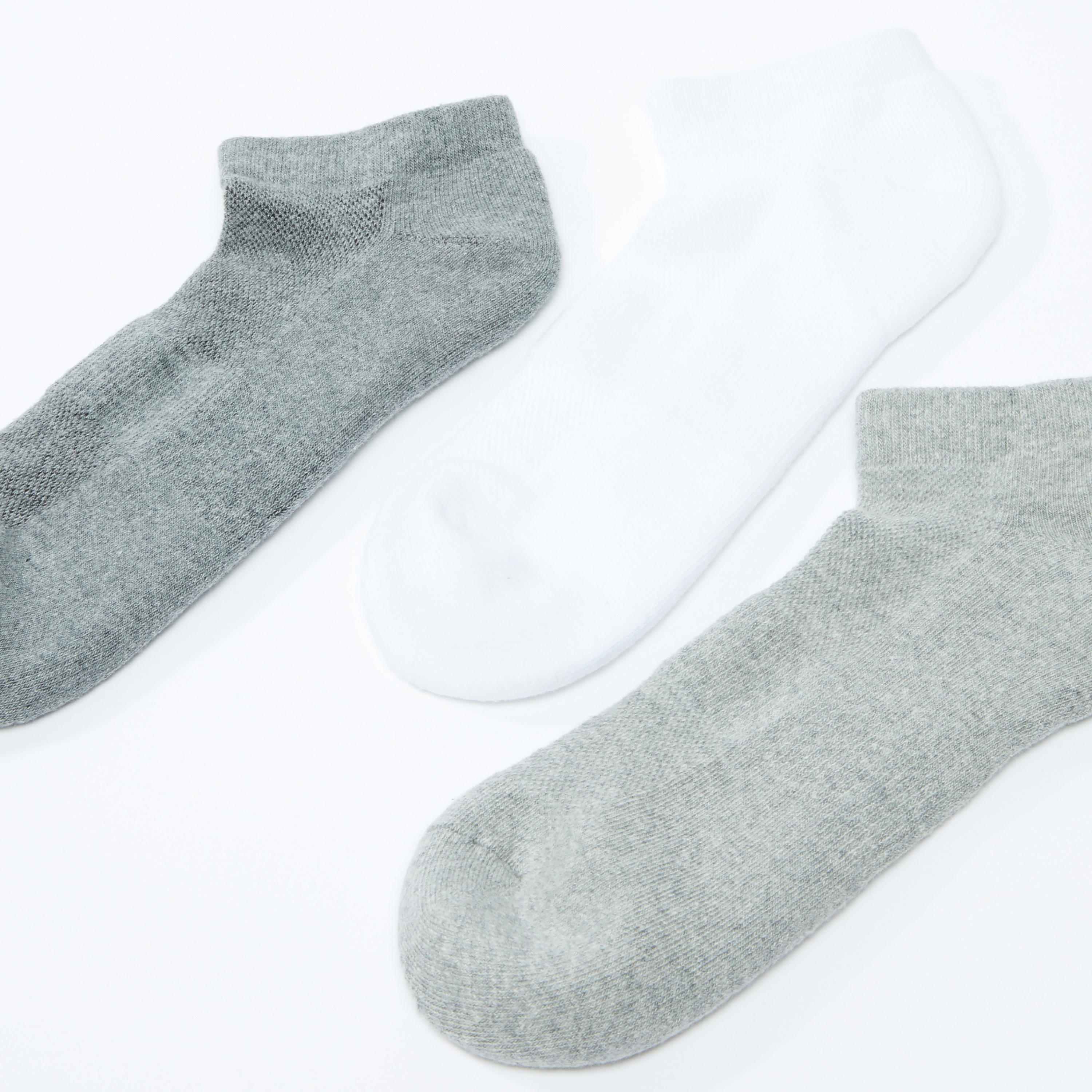 Set of 3 - Ribbed Ankle Length Socks-men-socks-image-3