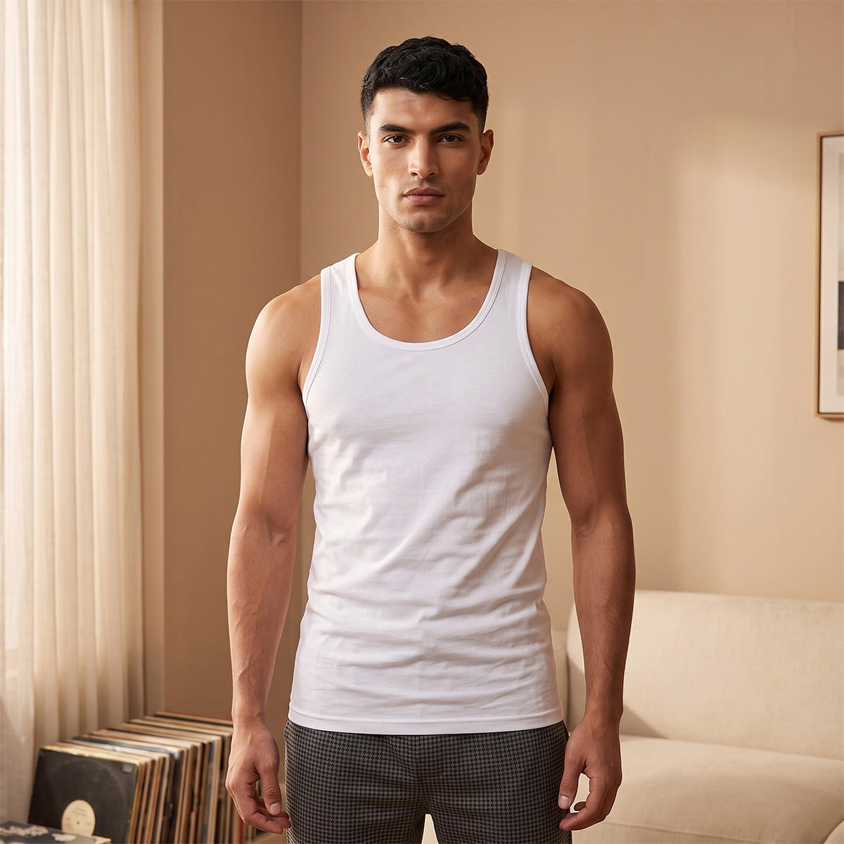 طقم فيست 3 قطع بياقة عميقة-men-clothing-tshirtsandpolos-vests-image-2