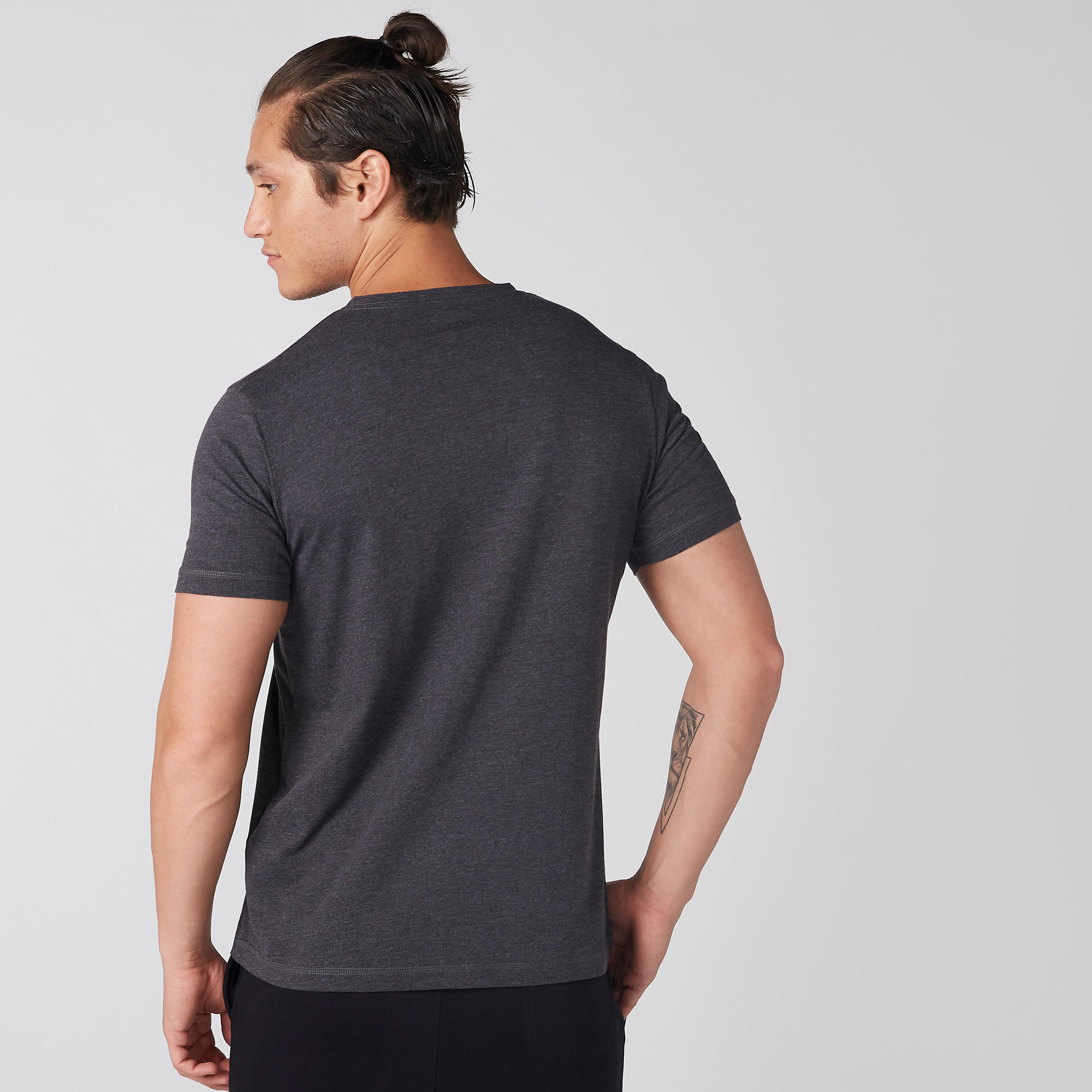 Henley Neck T-Shirt with Short Sleeves-men-clothing-tshirtsandpolos-tshirts-image-2