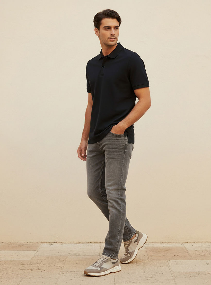 Polo T-shirt with Short Sleeves-men-clothing-tshirtsandpolos-polos-image-3