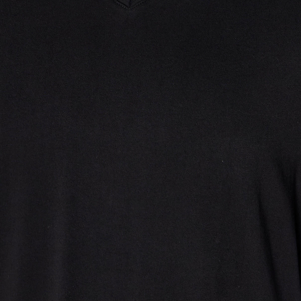 Slim Fit V-Neck T-shirt with Short Sleeves-men-clothing-tshirtsandpolos-tshirts-image-2