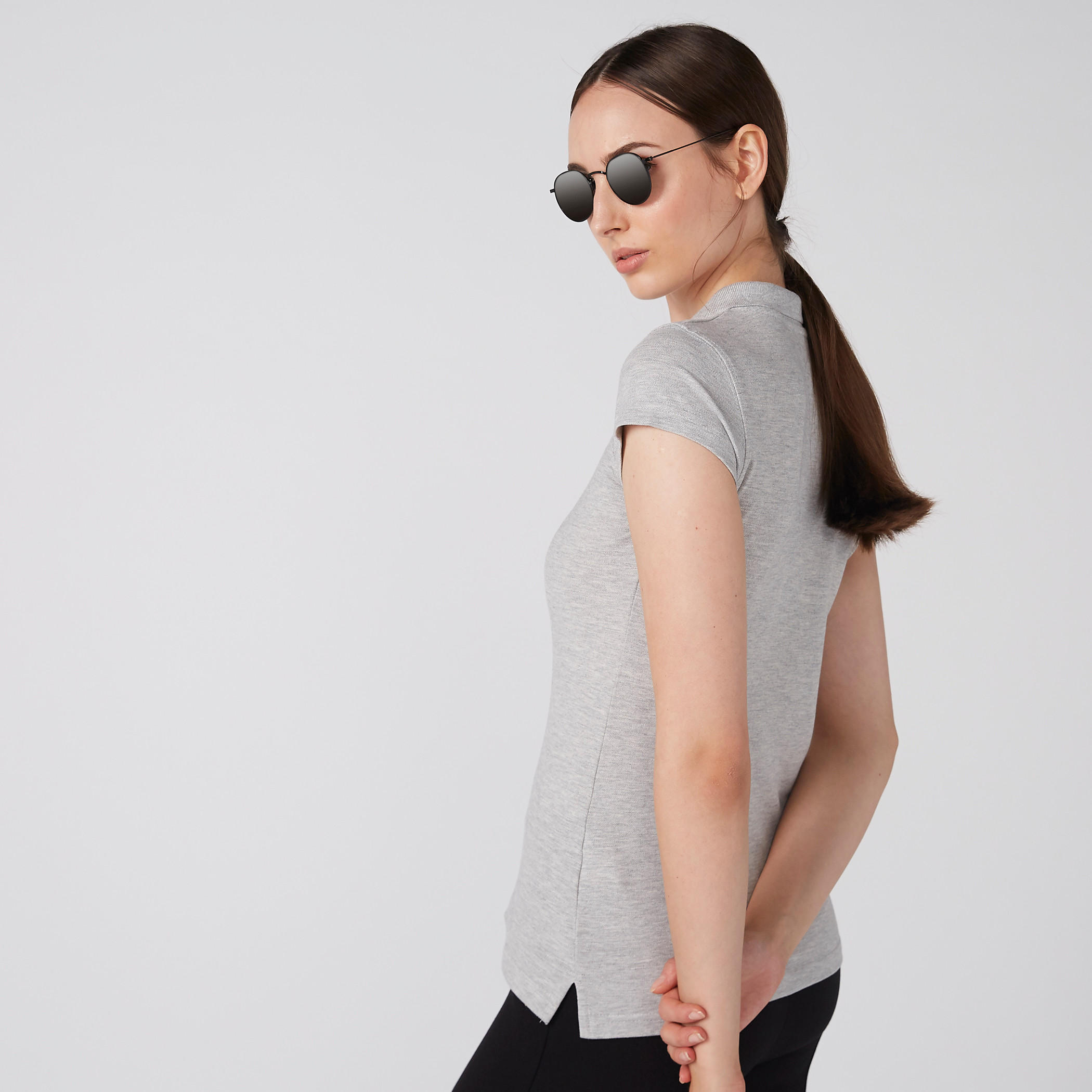 تيشيرت بياقة بولو وأكمام قصيرة-women-clothing-tshirts-image-3