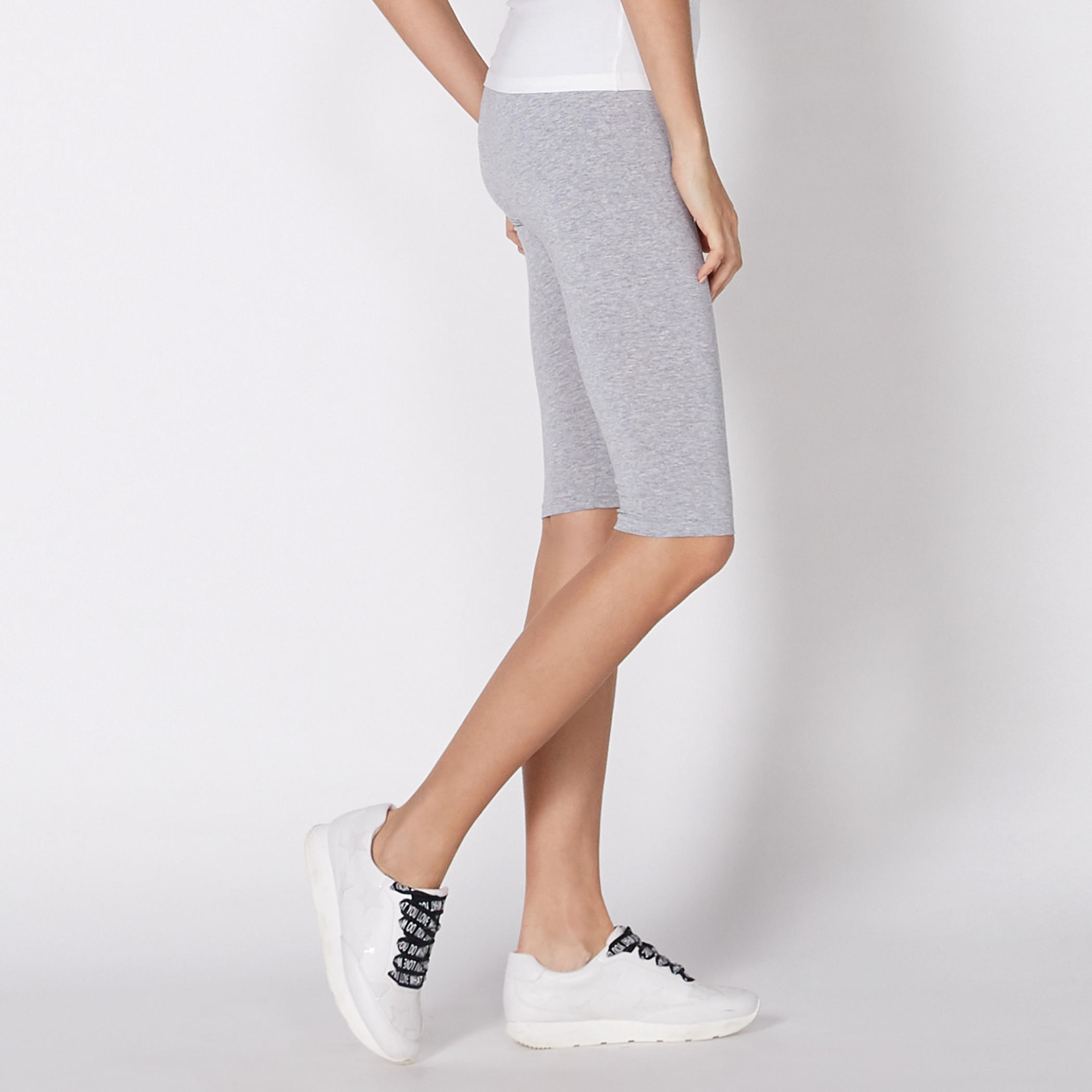 بنطال ليقنز بطول الركبة مع خصر مطّاطي-women-clothing-bottoms-leggings-image-2