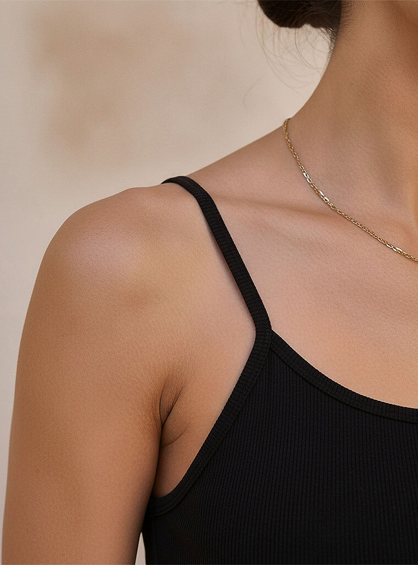 Regular-Fit Antibacterial Cotton Camisole-women-clothing-tshirts-image-2