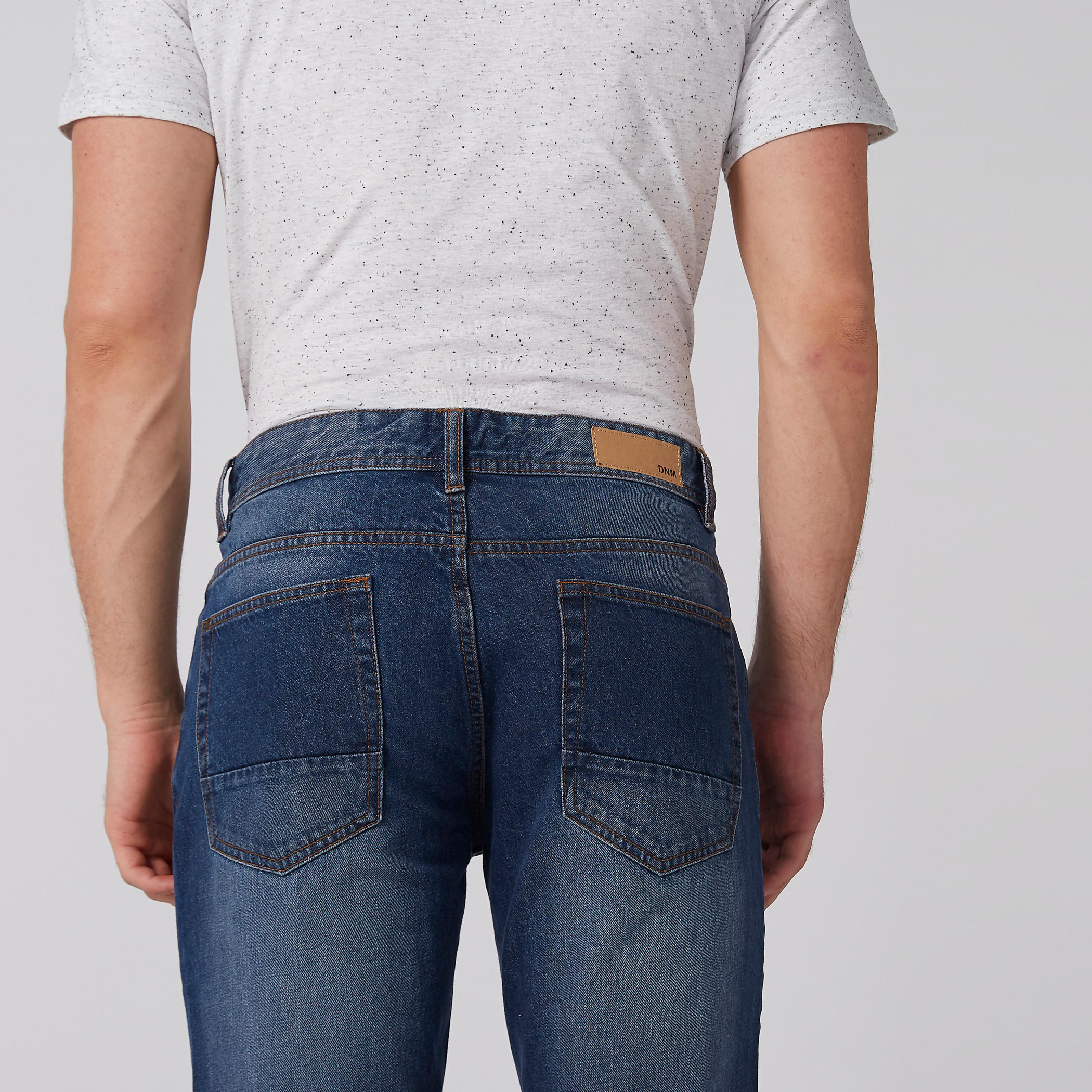 Jeans with Button Closure and Pocket Detail-men-clothing-bottoms-jeans-image-2