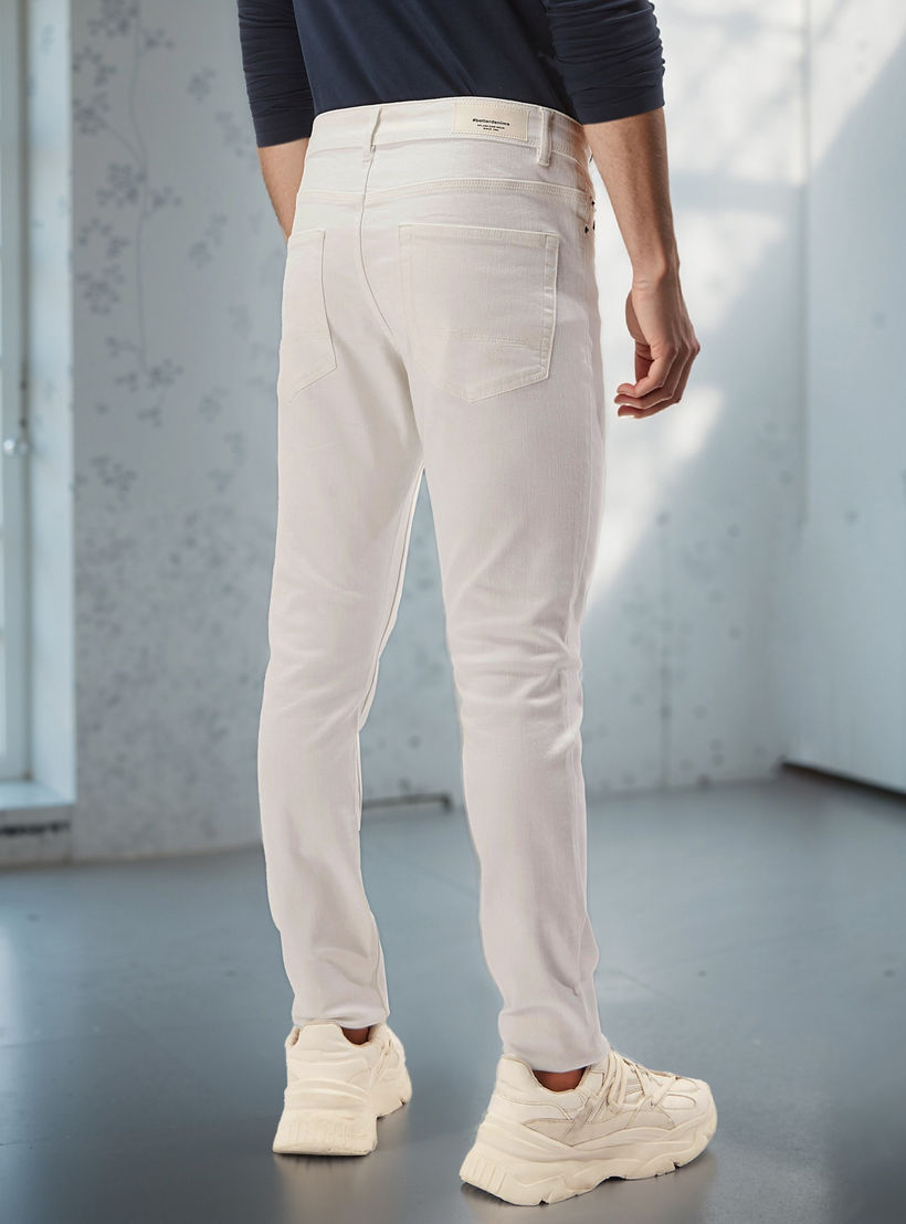 Skinny Fit Jeans with Pocket Detail and Belt Loops-men-clothing-bottoms-jeans-image-4