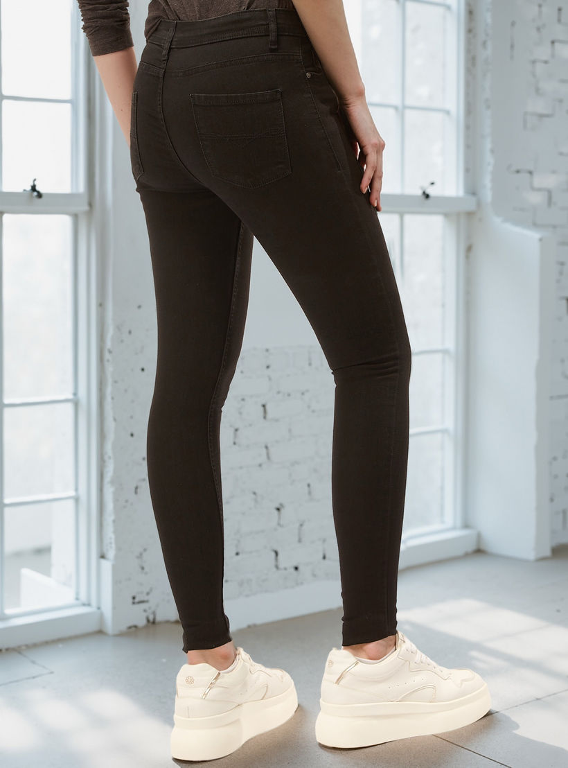 Full Length Jeans with Pocket Detail and Belt Loops-women-clothing-bottoms-jeans-image-4