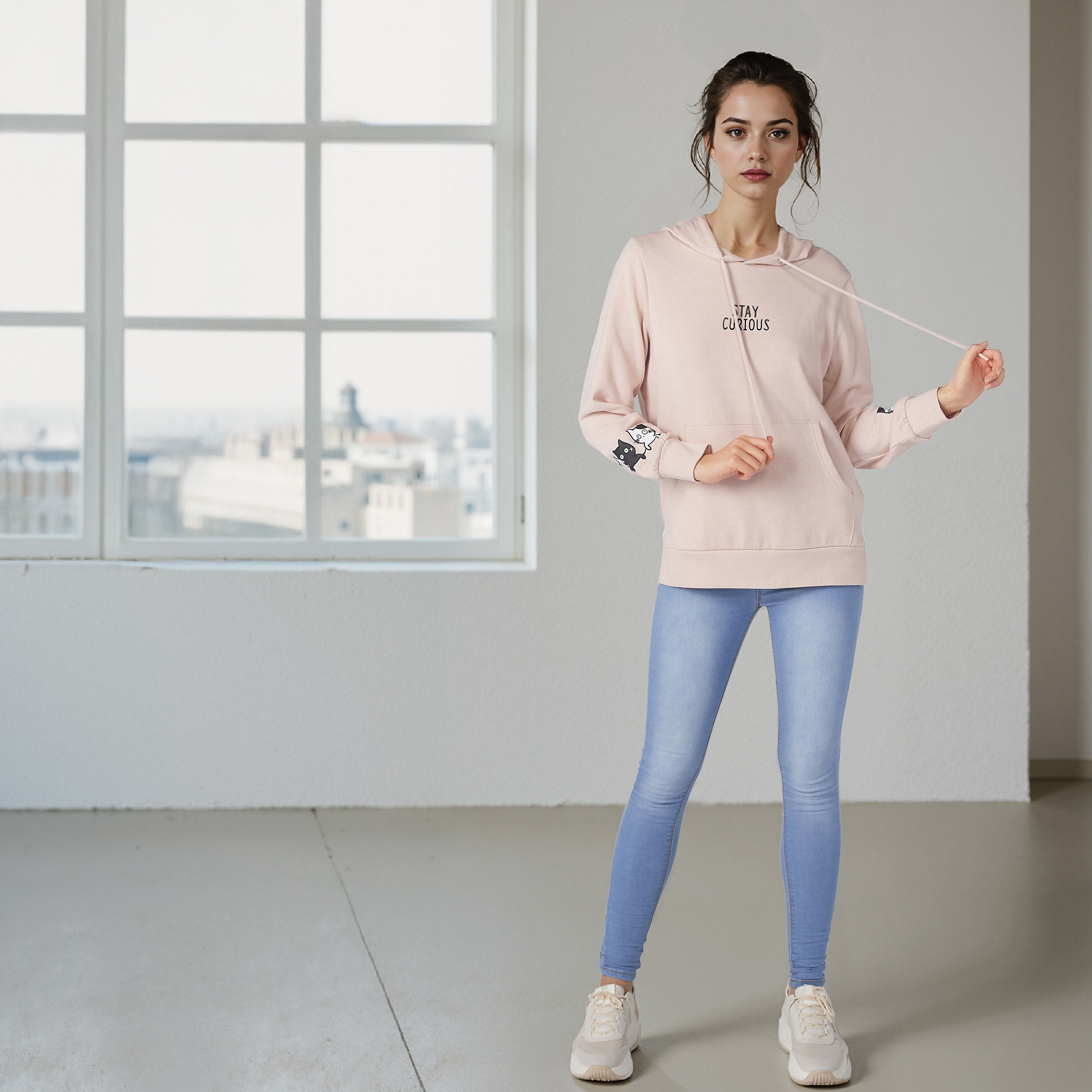 Full Length Jeggings with Elasticised Waistband and Pocket Detail-women-clothing-bottoms-leggings-image-5