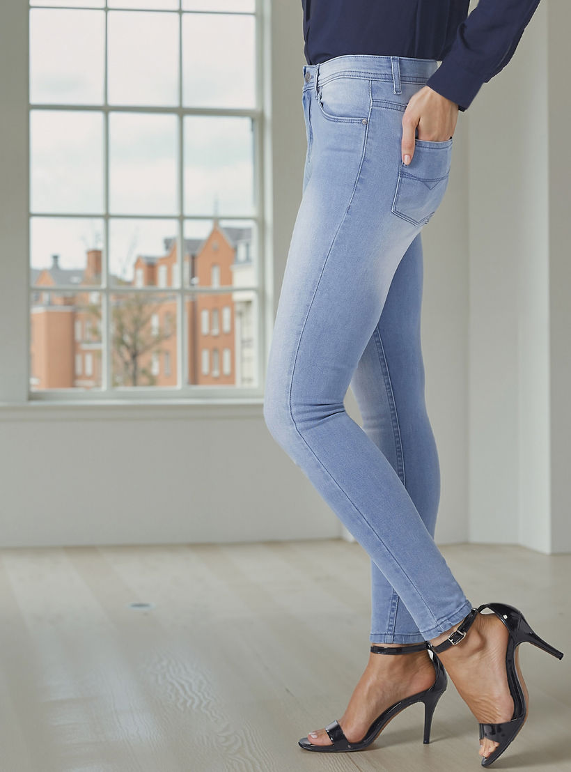 Full Length Jeans with Button Closure and Pocket Detail-women-clothing-bottoms-jeans-image-1