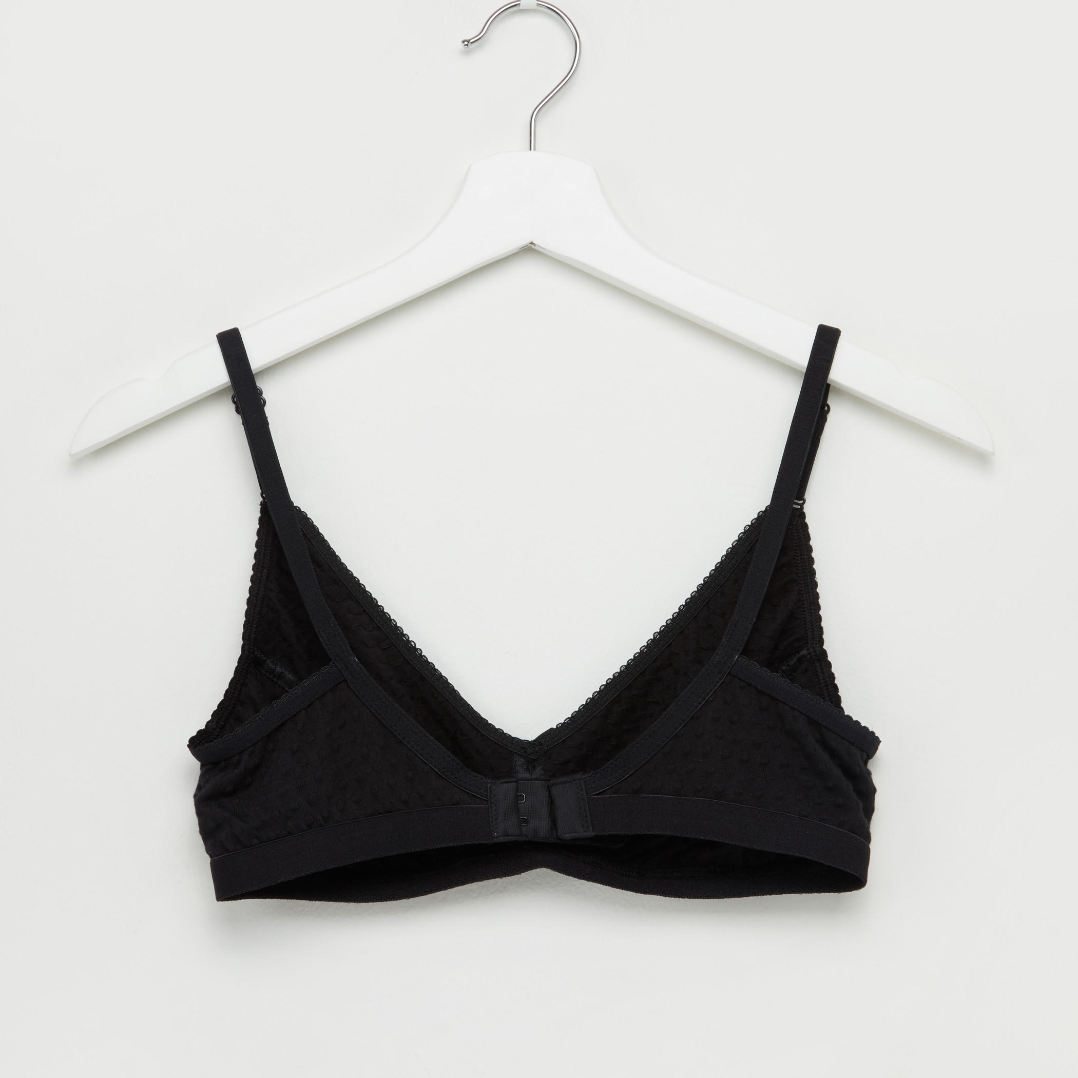 صدريّة بتفاصيل دانتيل ومشبك إغلاق-women-clothing-lingerie-bras-image-2