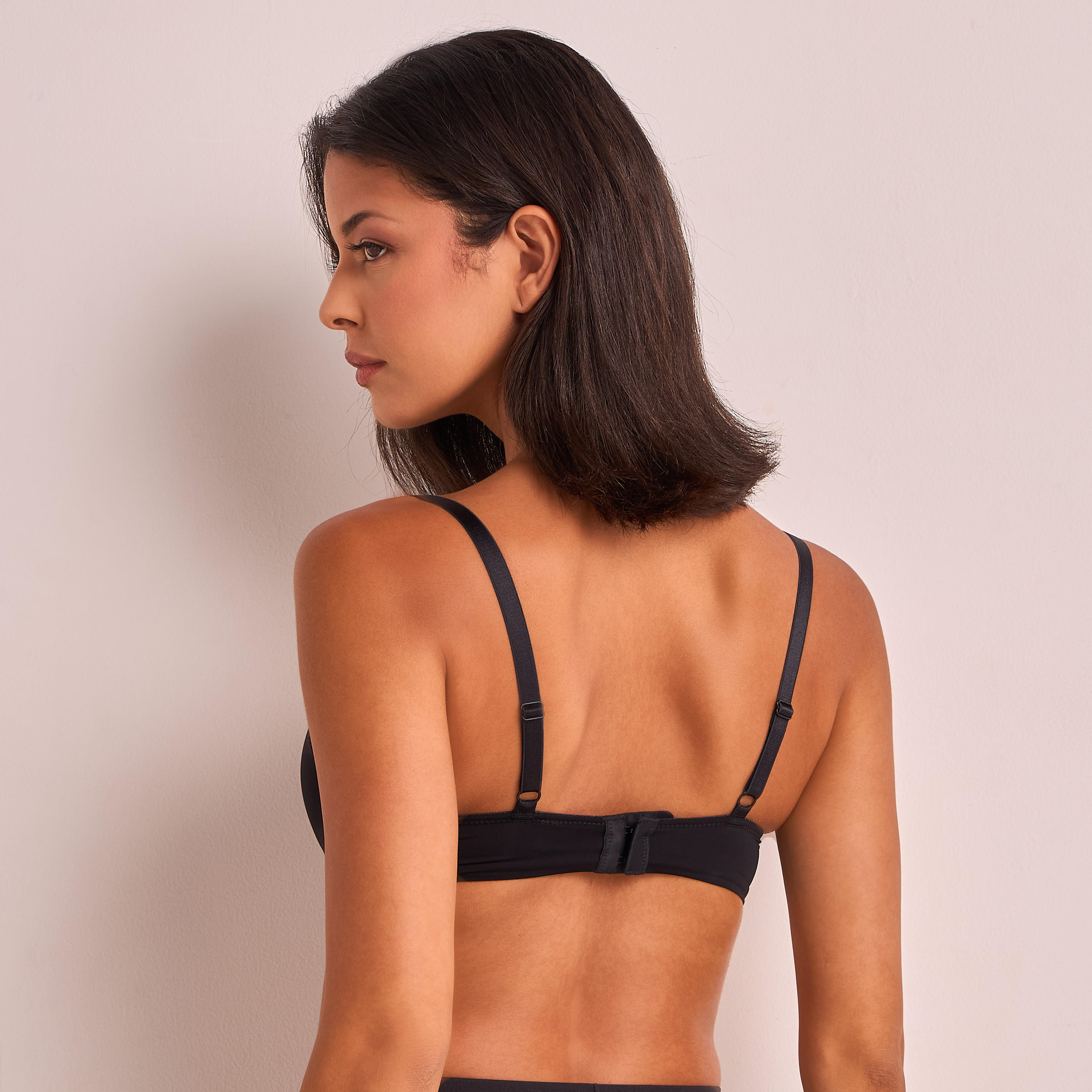 Padded Triangle Everyday Bra Non-Wired -women-clothing-lingerie-bras-image-2